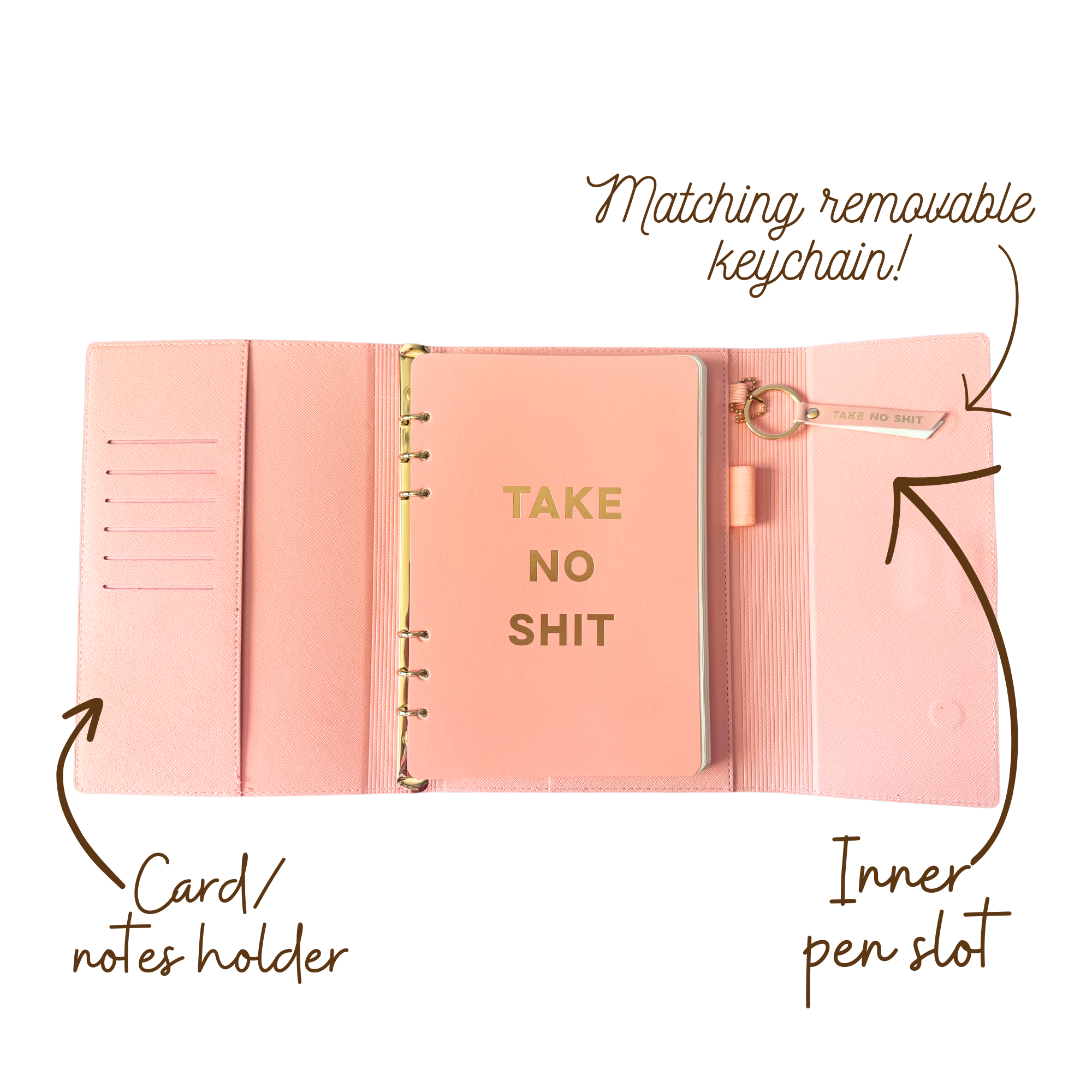 FUN CLUB - Vegan Leather Journal Folio