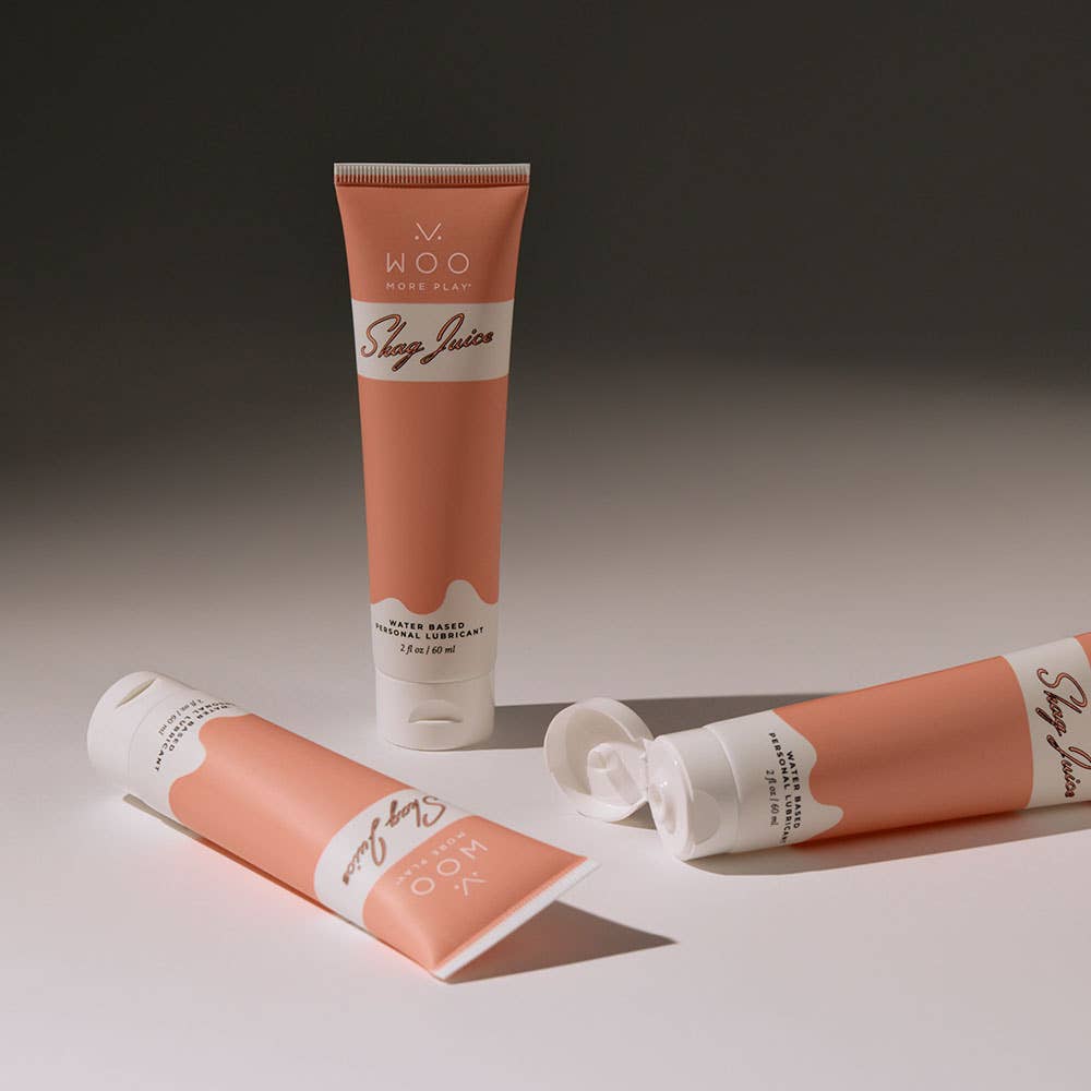 Woo More Play - Shag Juice Personal Lubricant - Water-Based, All-Natural
