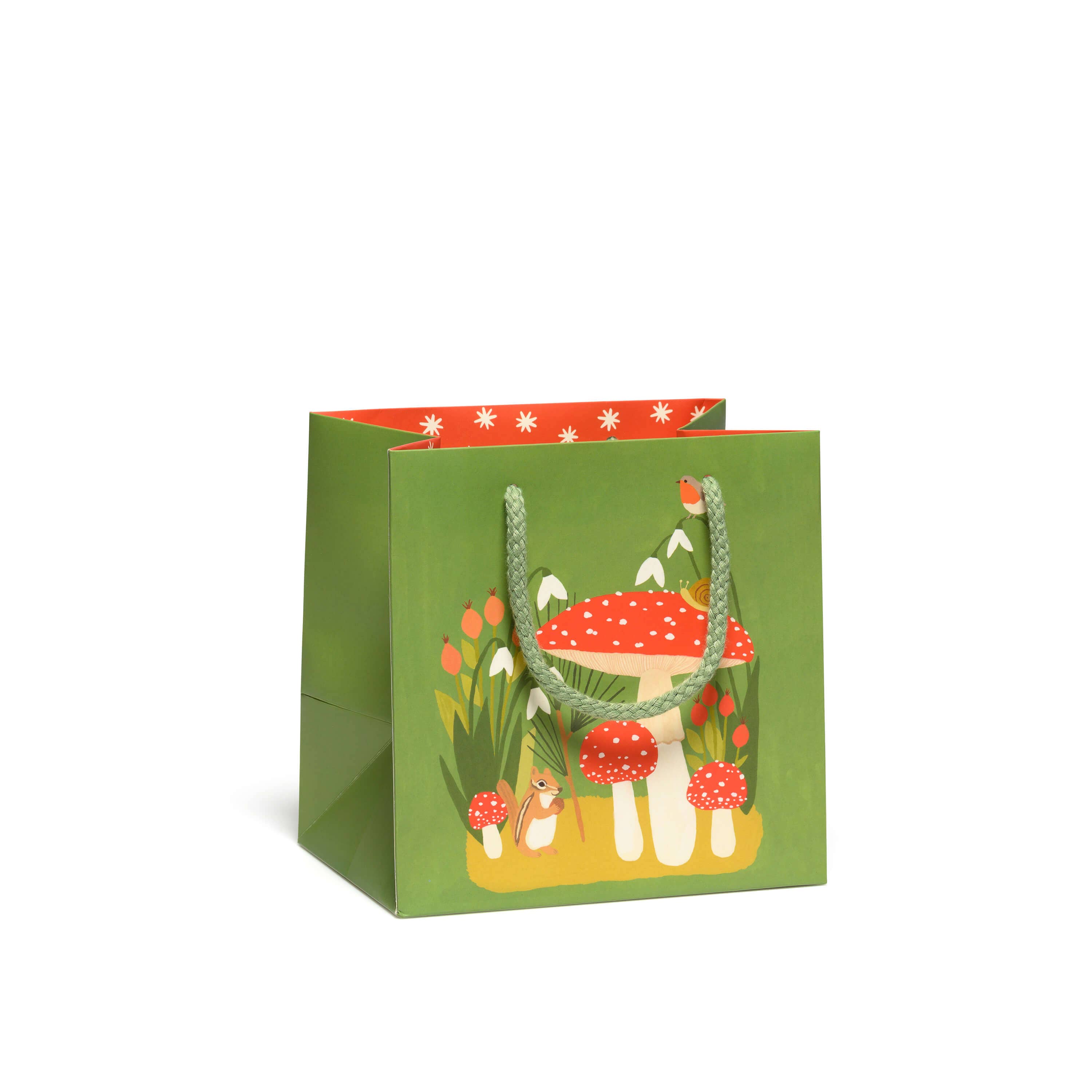 Red Cap Cards - Forest Critters small gift bag