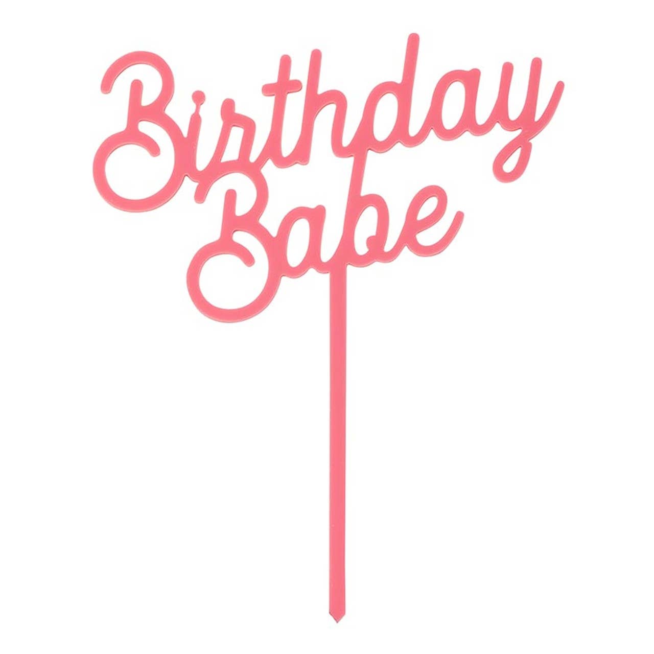 Santa Barbara Design Studio by Creative Brands - Acrylic Cake Topper - Birthday Babe