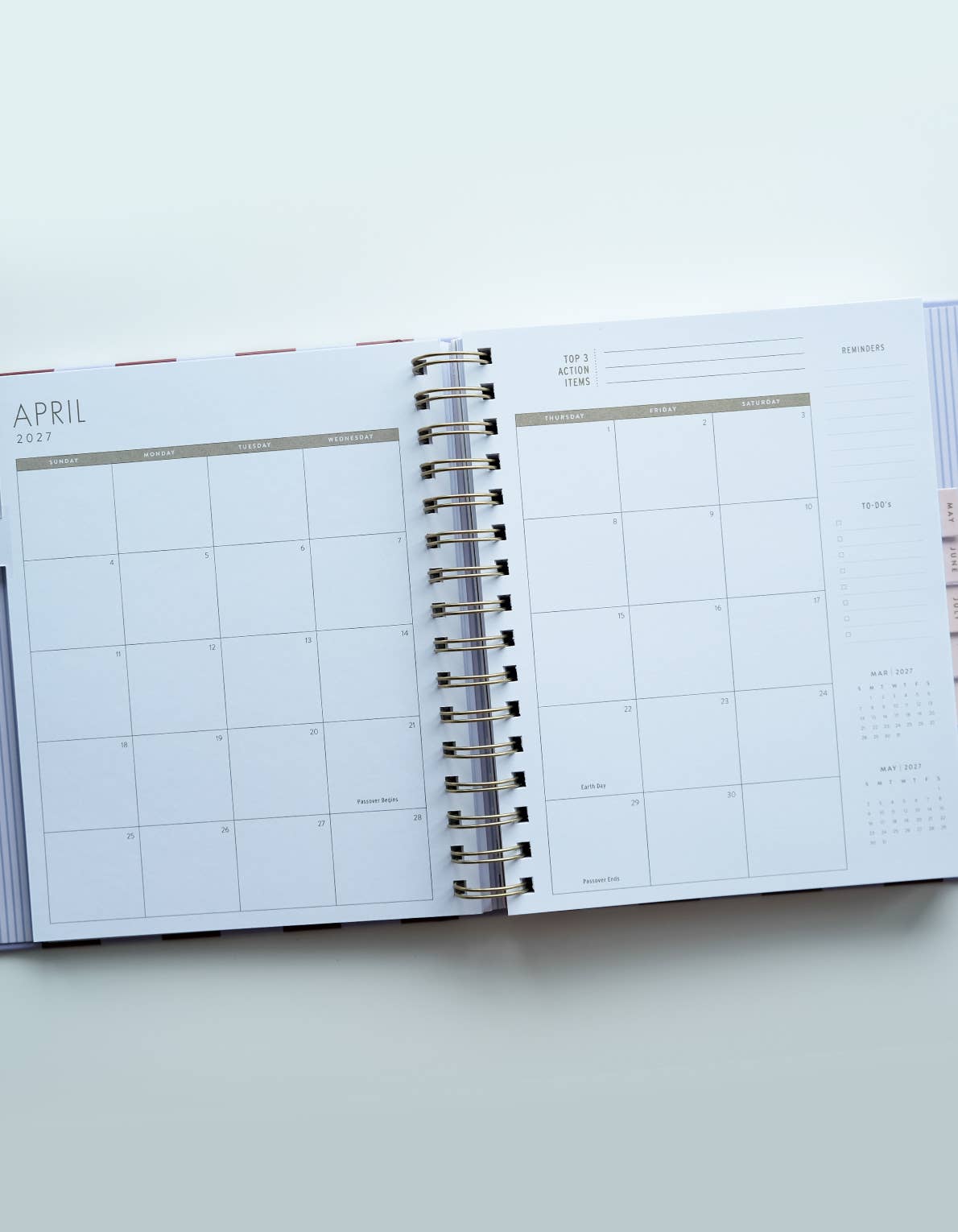 Idlewild Co. - 2027 Binder Planner | Periwinkle Checks