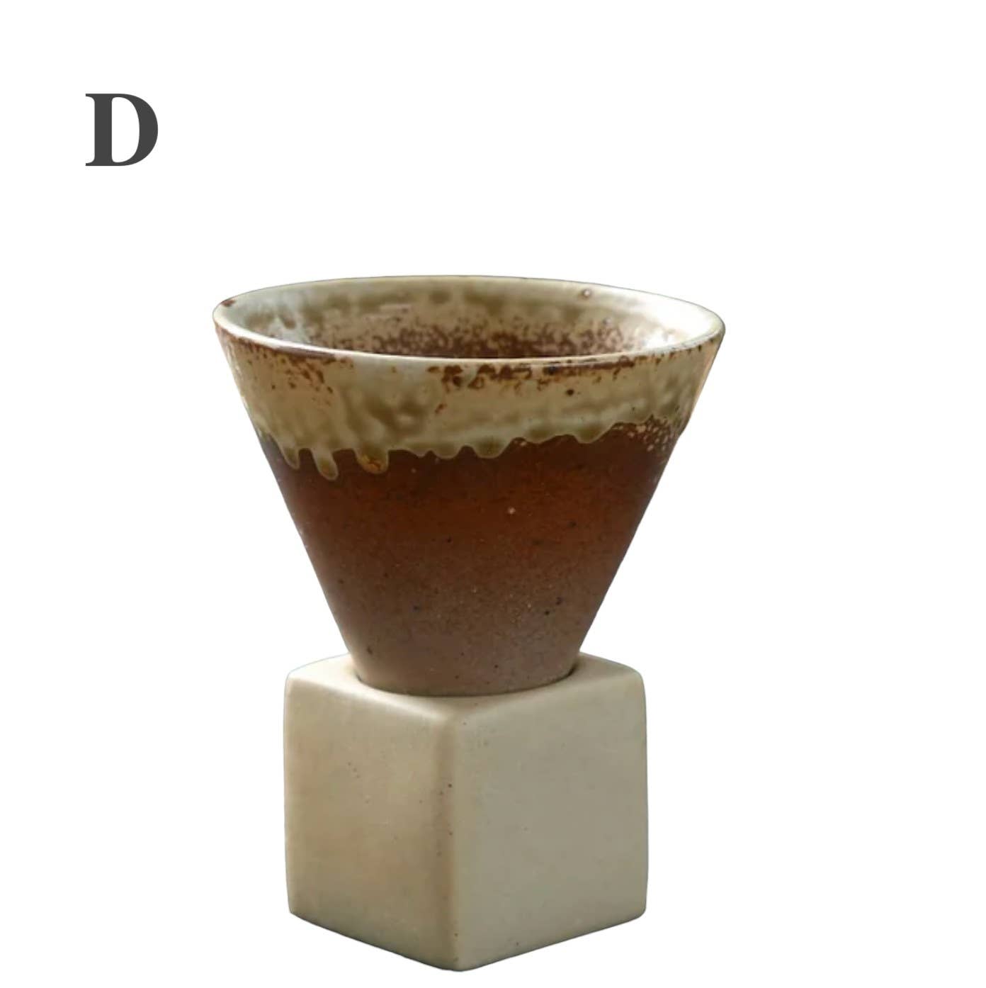Homerely - 200ml Creative Retro Ceramic Coffee Mug / Tea Cup
