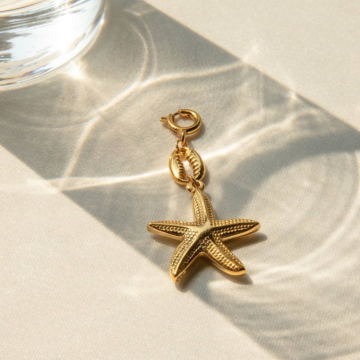 STAINLESS STEEL JEWELRY ACCESSORIES STARFISHPENDANT_
