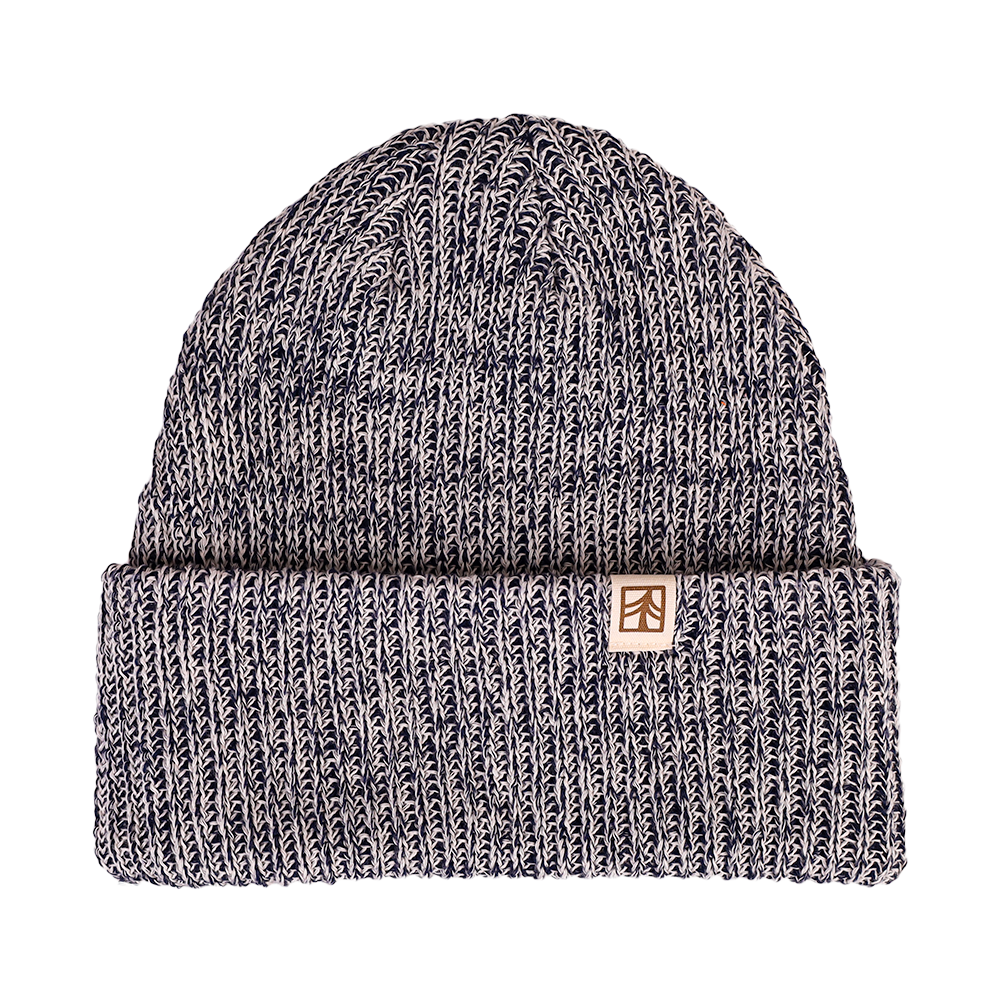 Rustek 100% Organic Cotton Beanie: Black