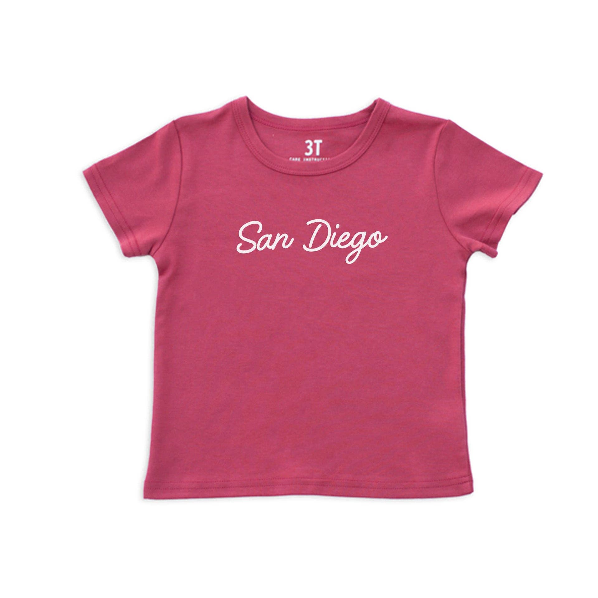 Frankie Jean - San Diego Cursive Kids Tee