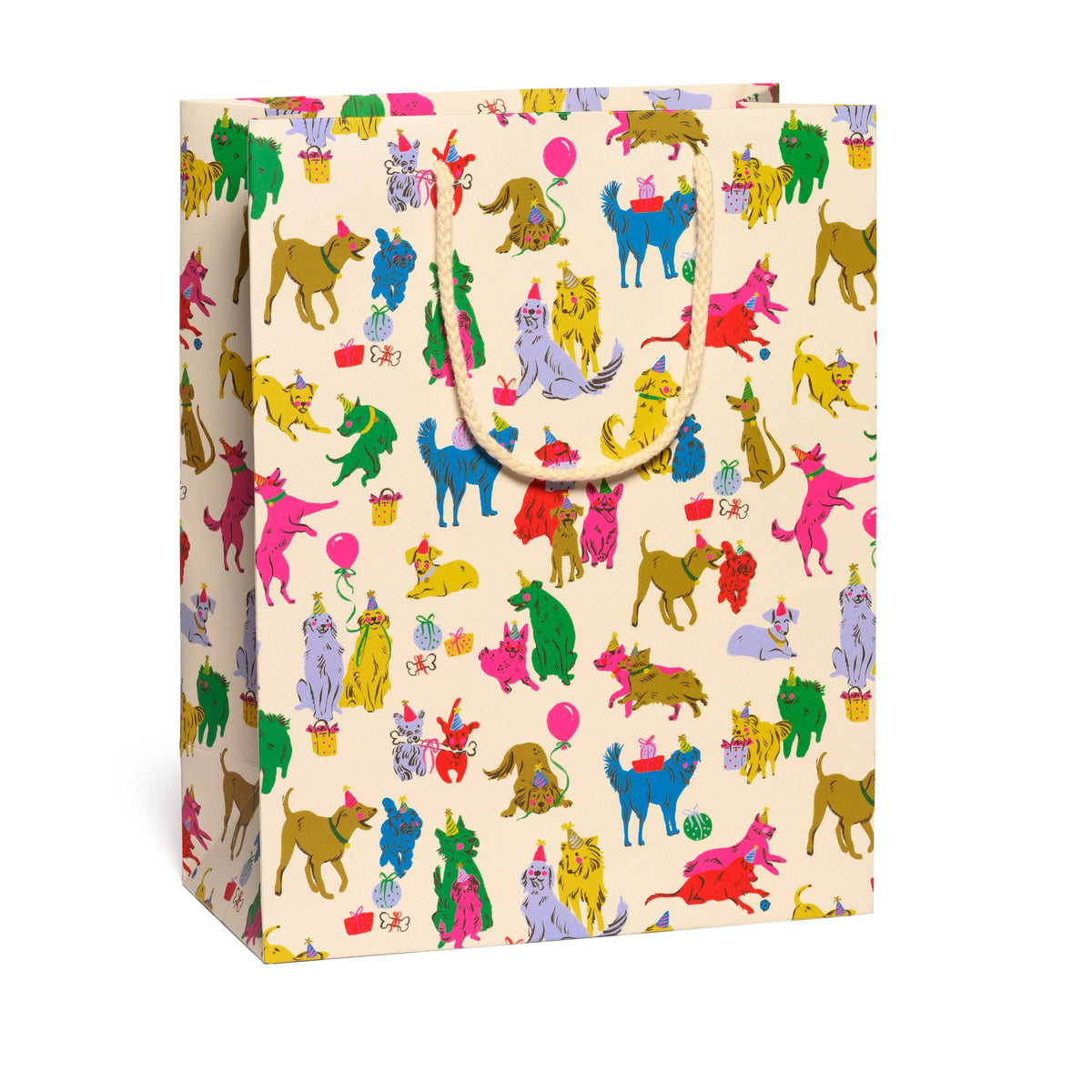 Red Cap Cards - Puppy Party gift bags
