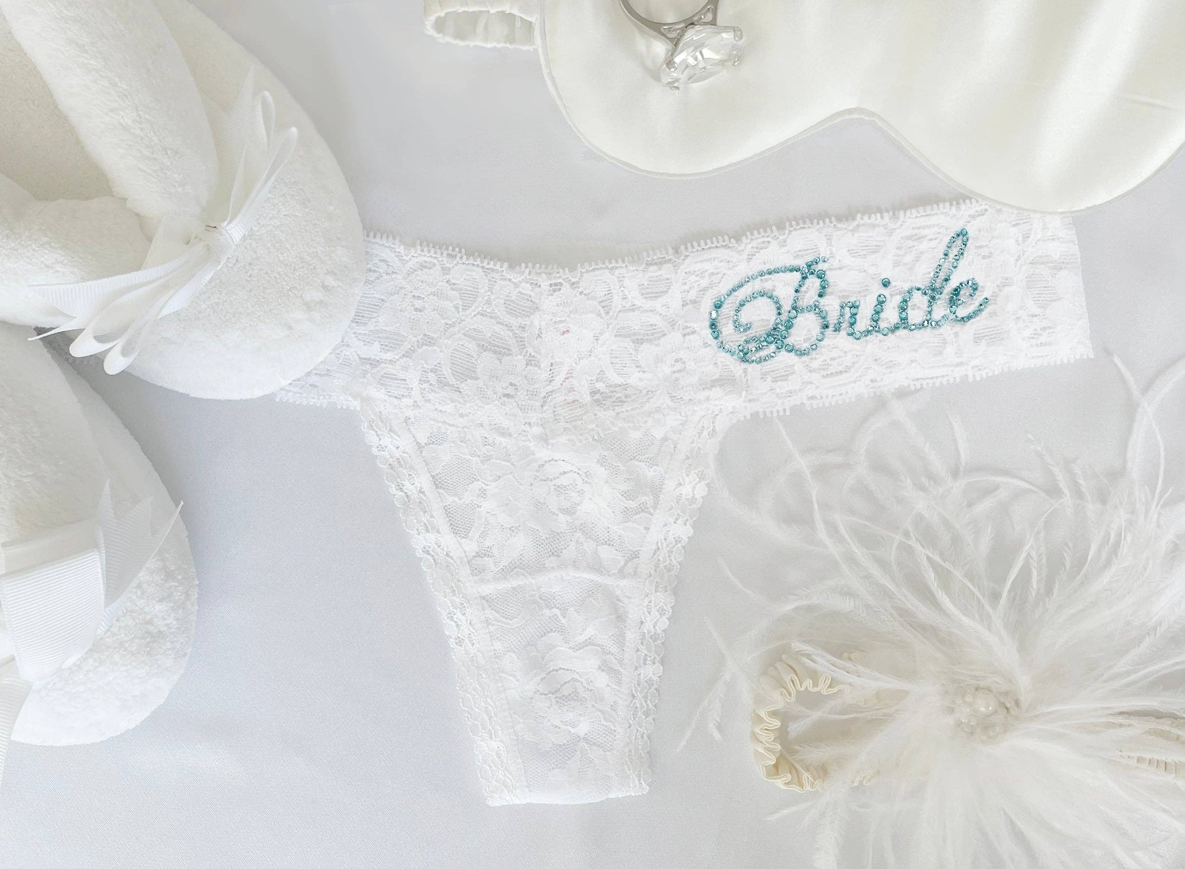 Classy Bride - Darling Lace Bride Thong