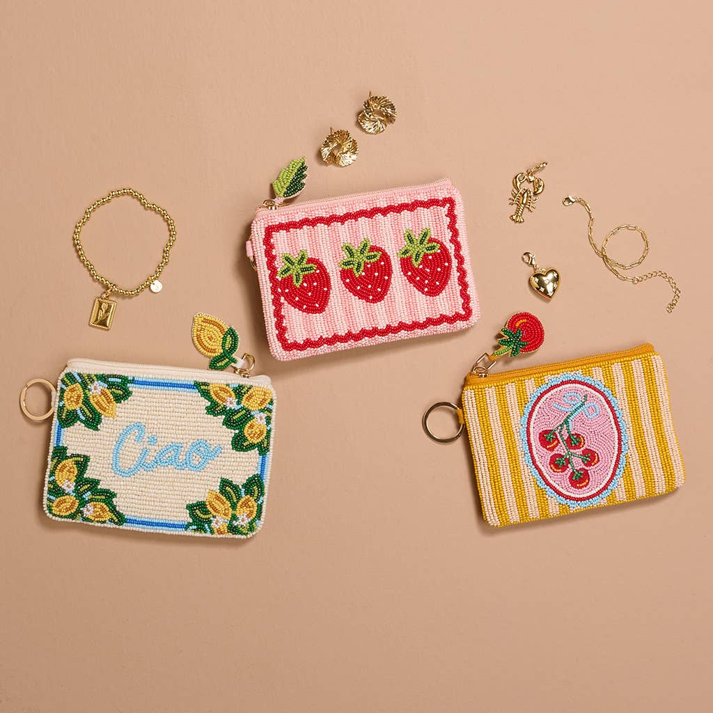 The Darling Effect - Handcrafted Beaded Pouch–Ciao