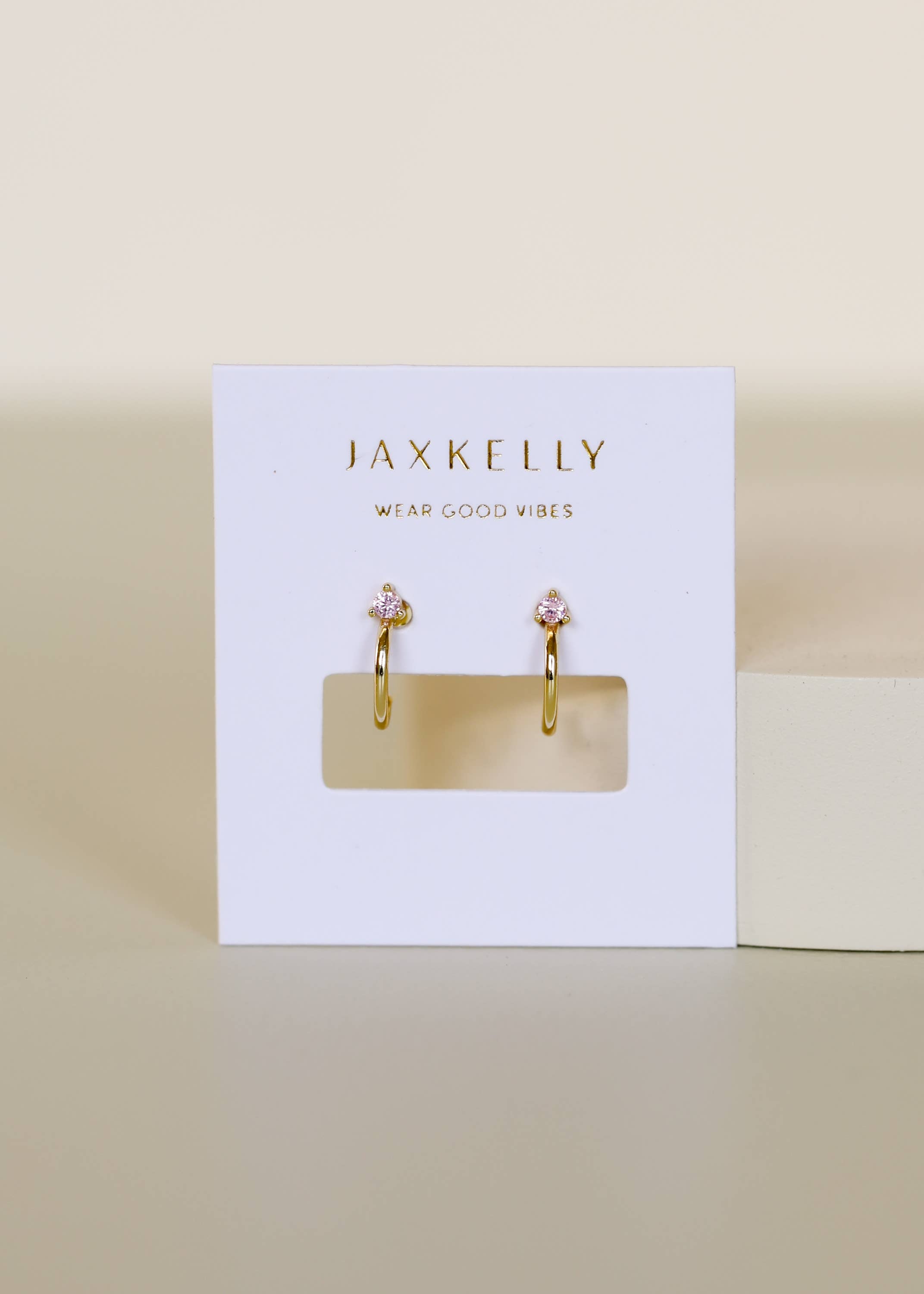 JaxKelly - Open Mini Hoop Earring