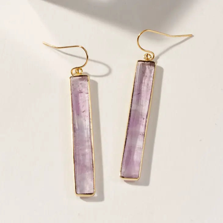 Luna Norte - Sticks and Stones Drop Earrings-