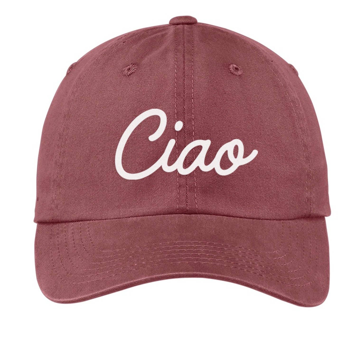 Frankie Jean - Ciao Cursive Baseball Cap