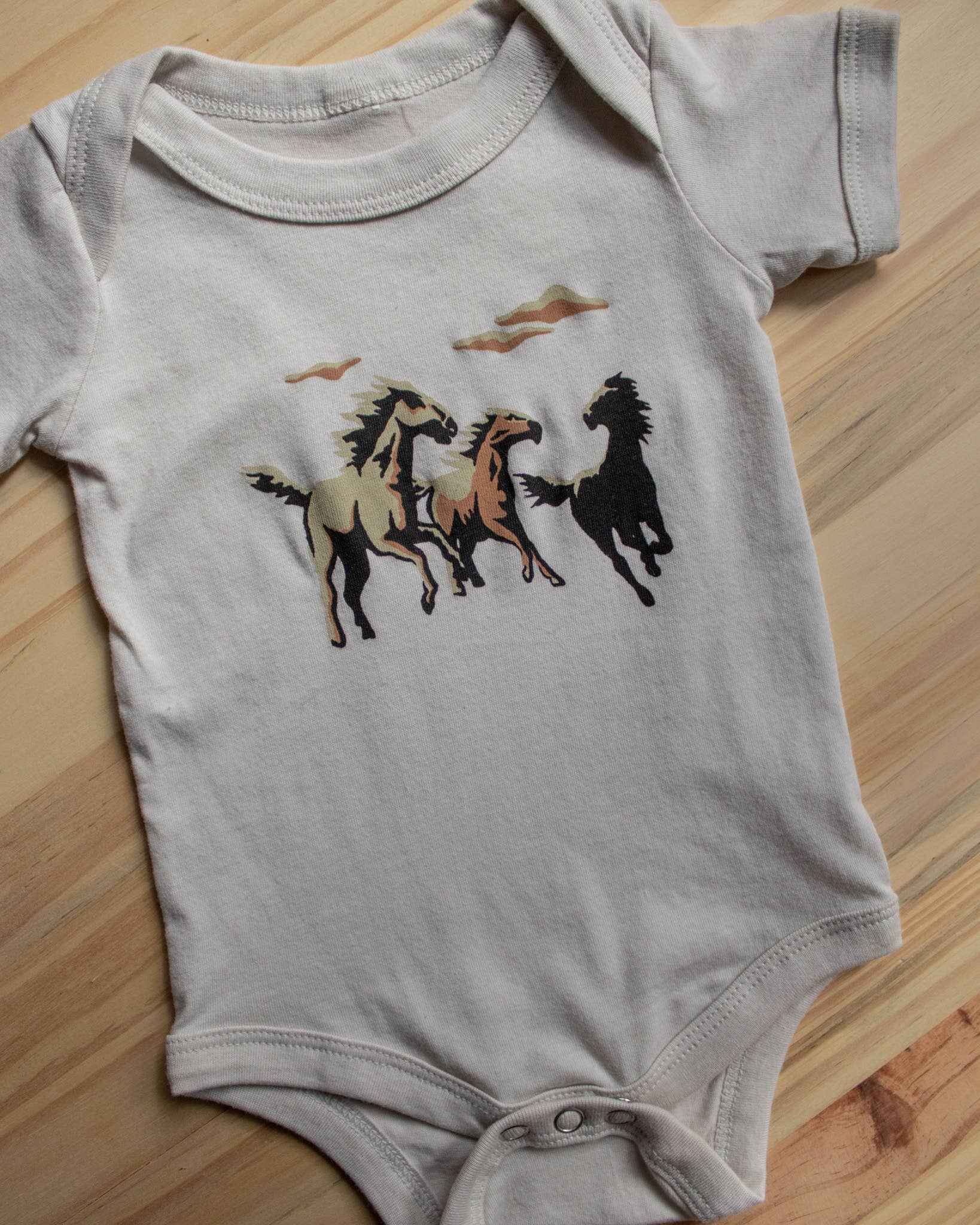 Shop Good - Wild Horses Western Infant Onesie
