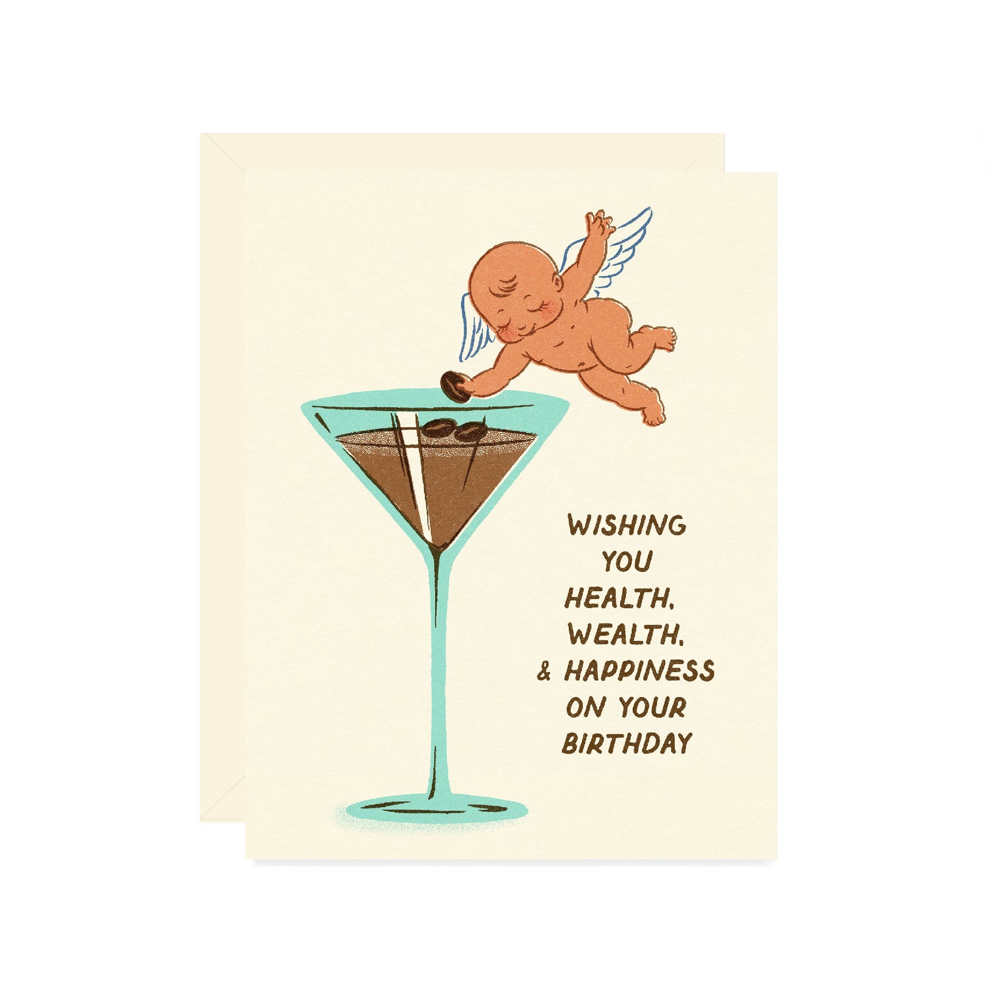 Wallflower Paper & Party - Espresso Martini Birthday Card