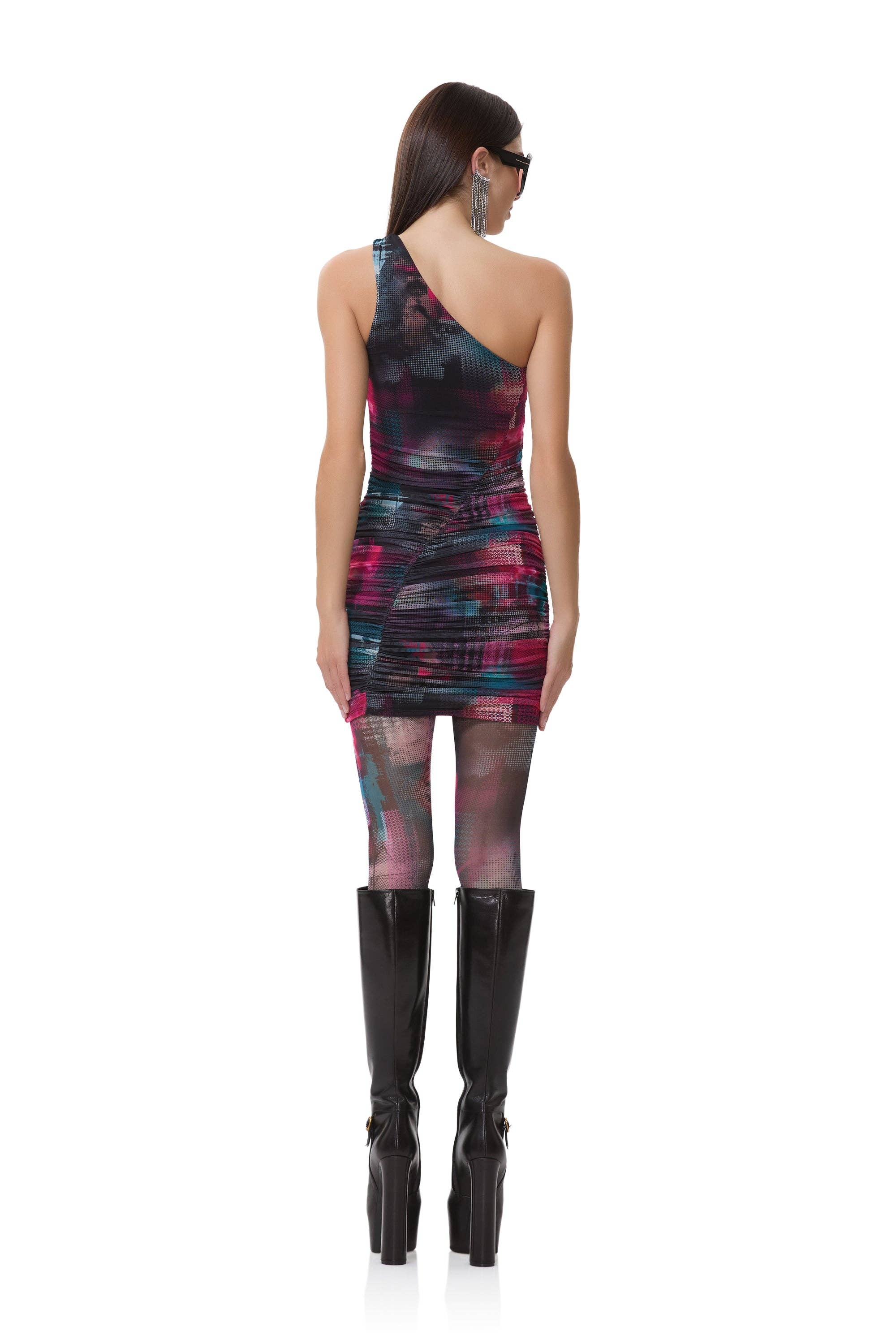 AFRM - Emery Dress - Digital Fox