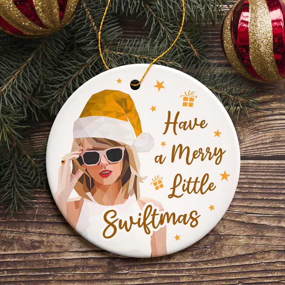 OrnamentallyYou - Have a Merry Little Swift Christmas Ornament