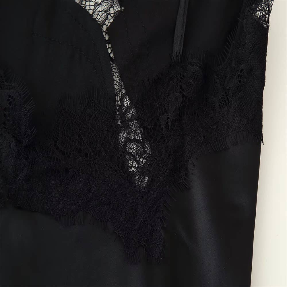 alberalkirk - Lace Trim Camisole Top Women Multiple Colors N5A411