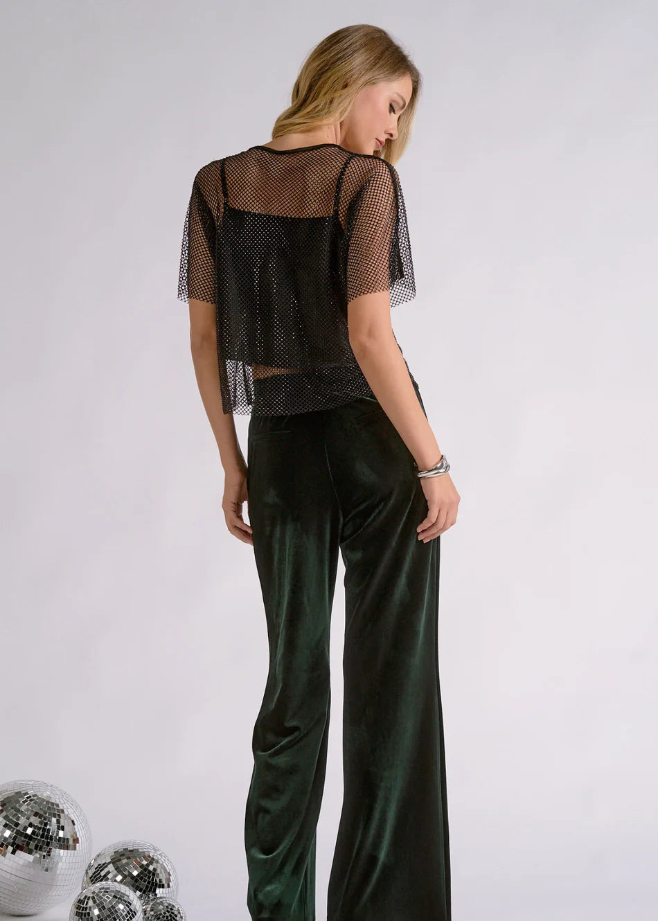 Elan Layered Shine Top