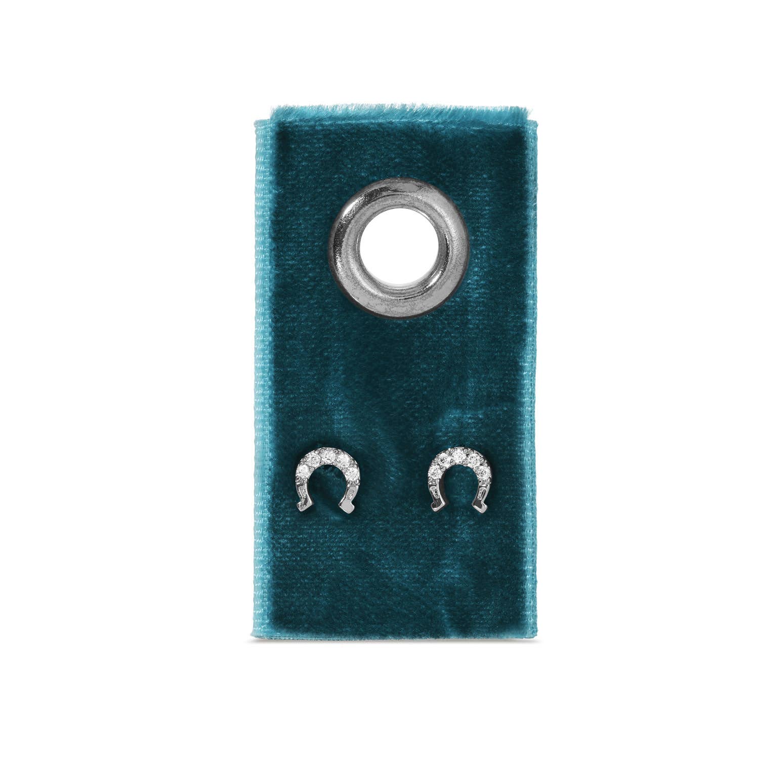 Splendid Iris - Horseshoe Studs On Velvet Gift Tag
