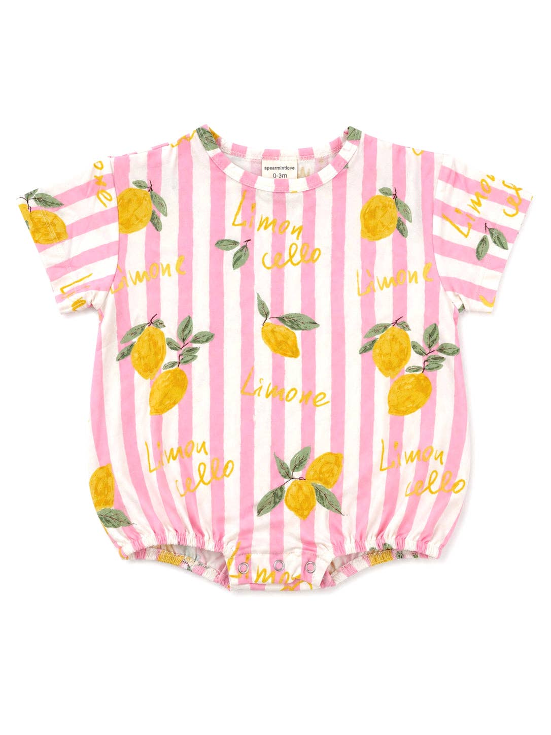 SpearmintLOVE - T-Shirt Bubble, Lemon Amore