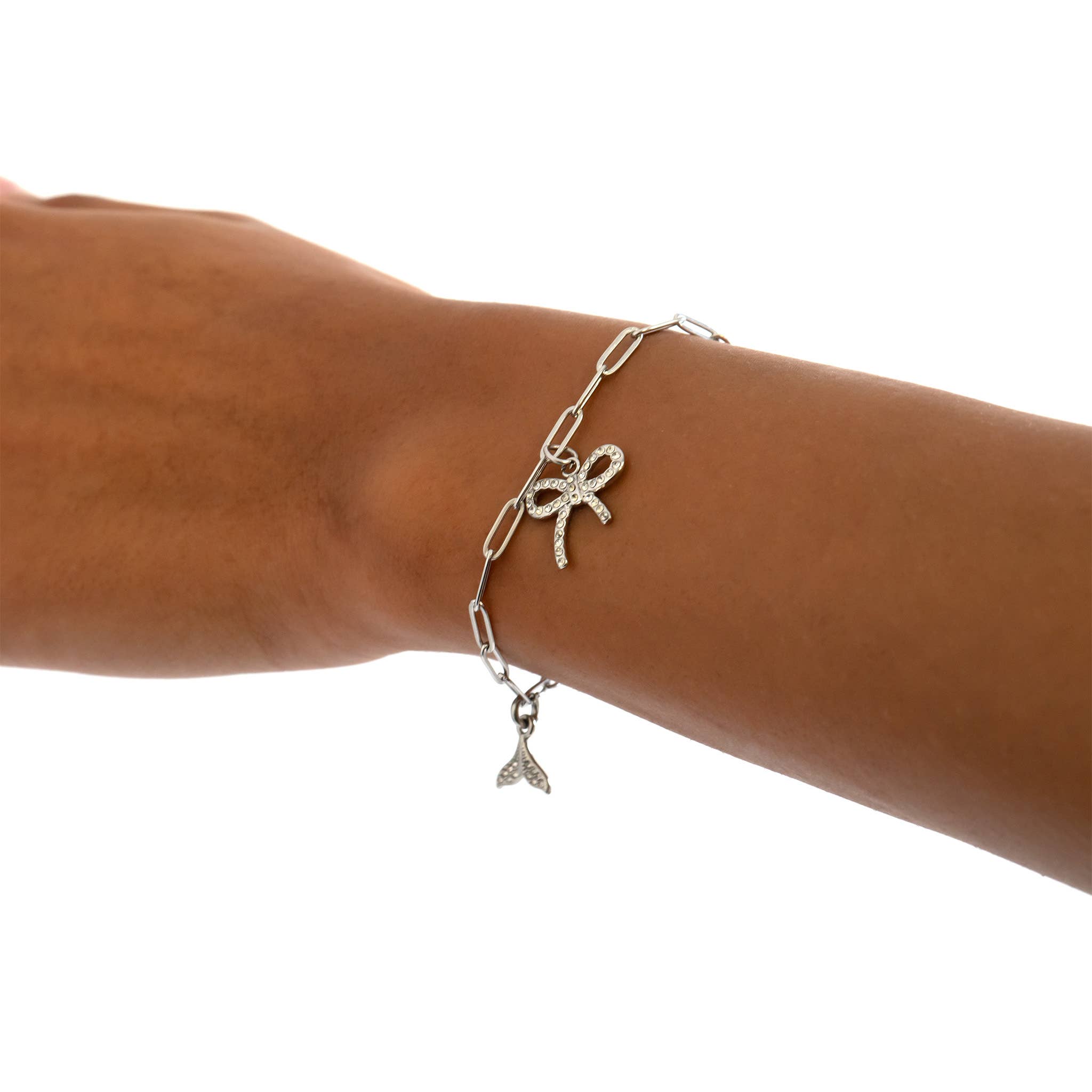 WJW - Stainless Steel Paperclip Chain Bracelet