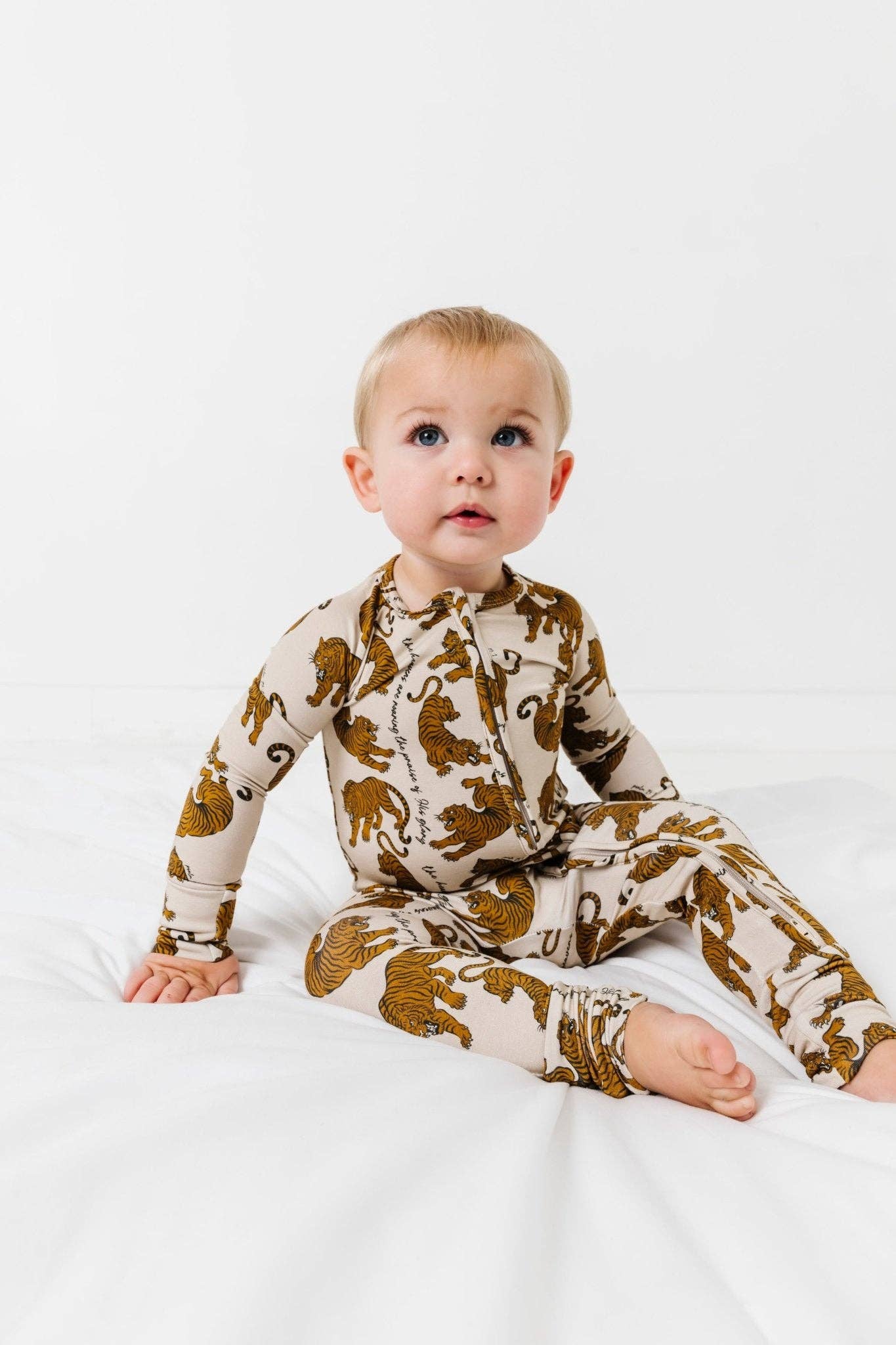 Ellie Sue - Roar Zipper Romper