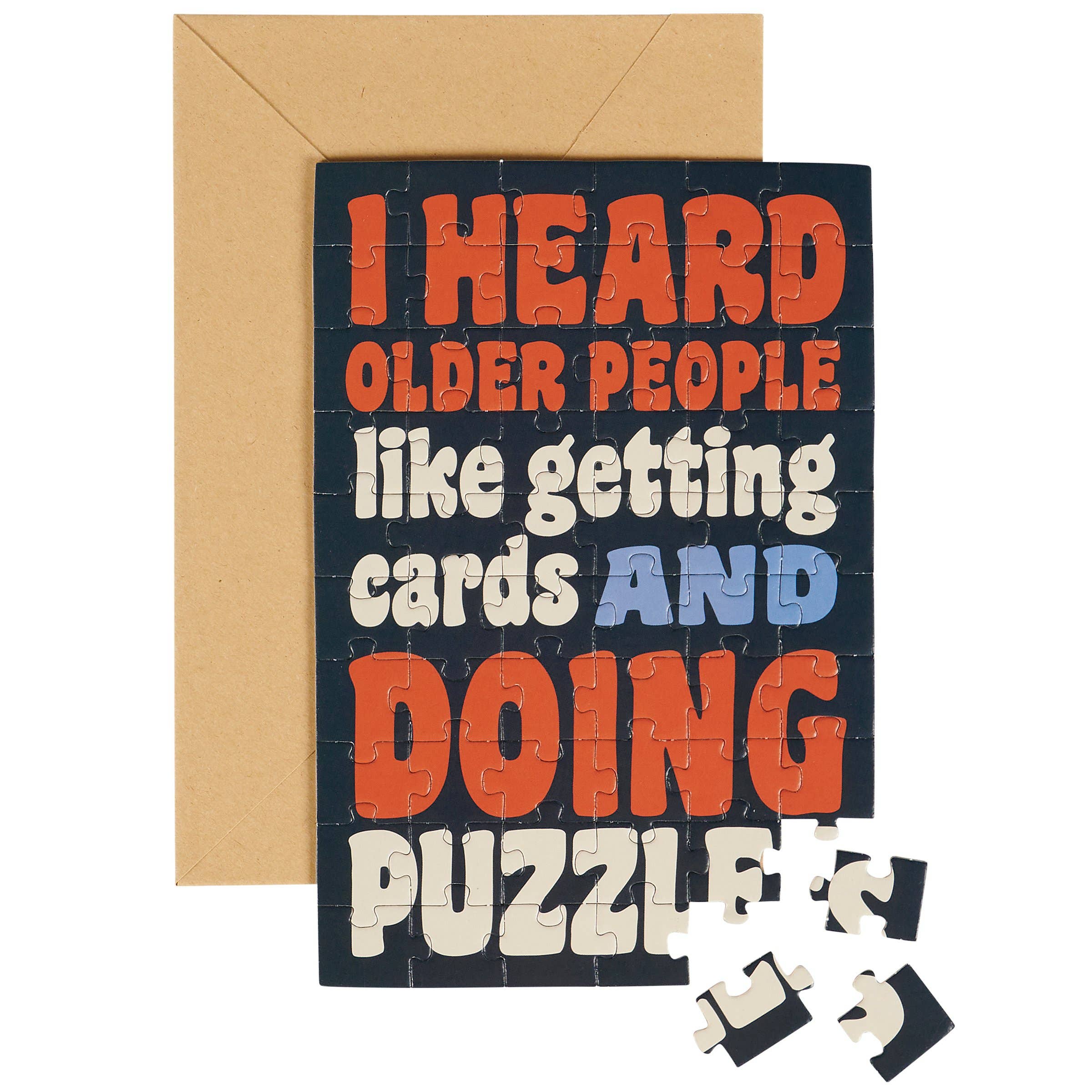 Questionables - Doing Puzzles Puzzle Card