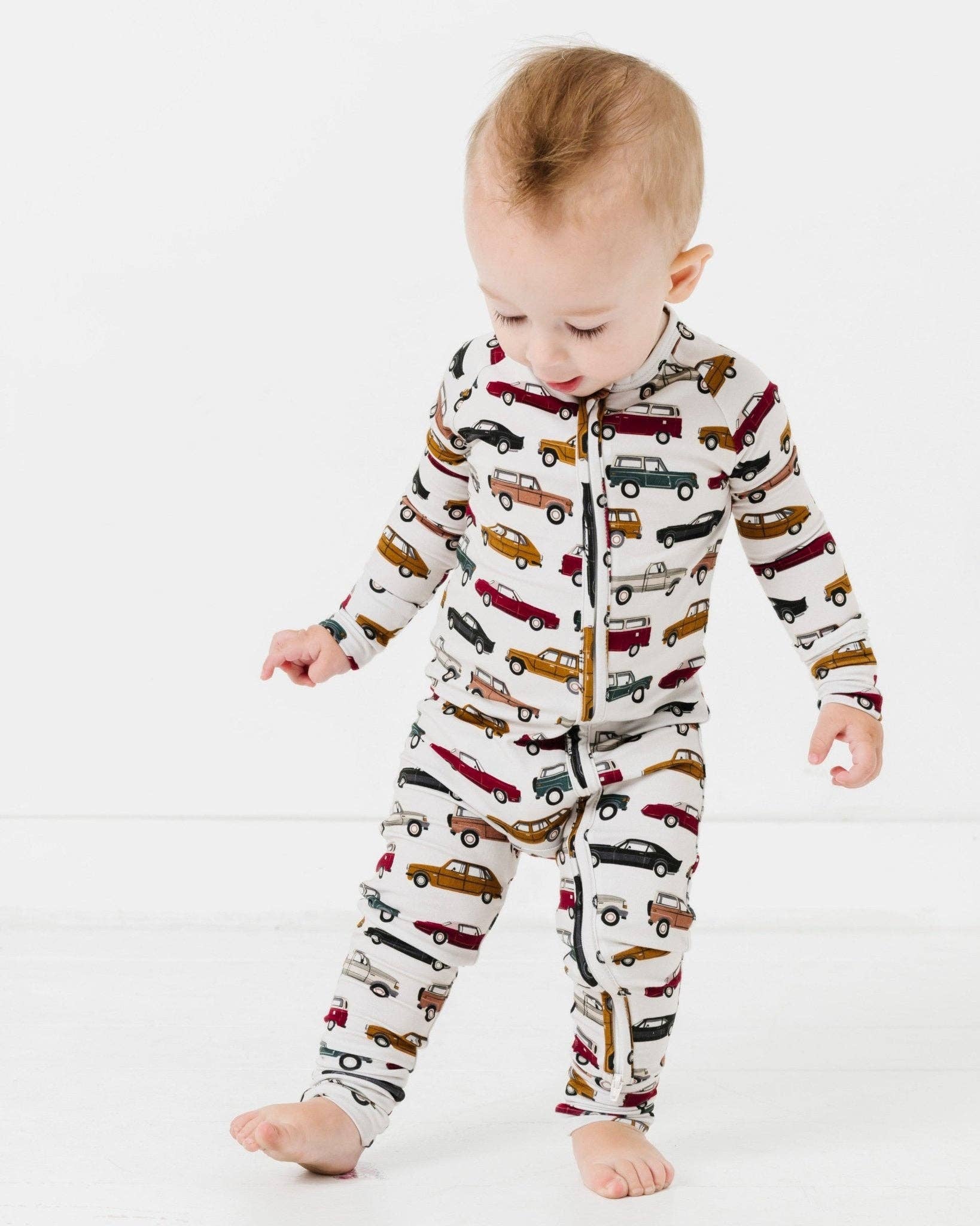 Ellie Sue - Cars Zipper Romper