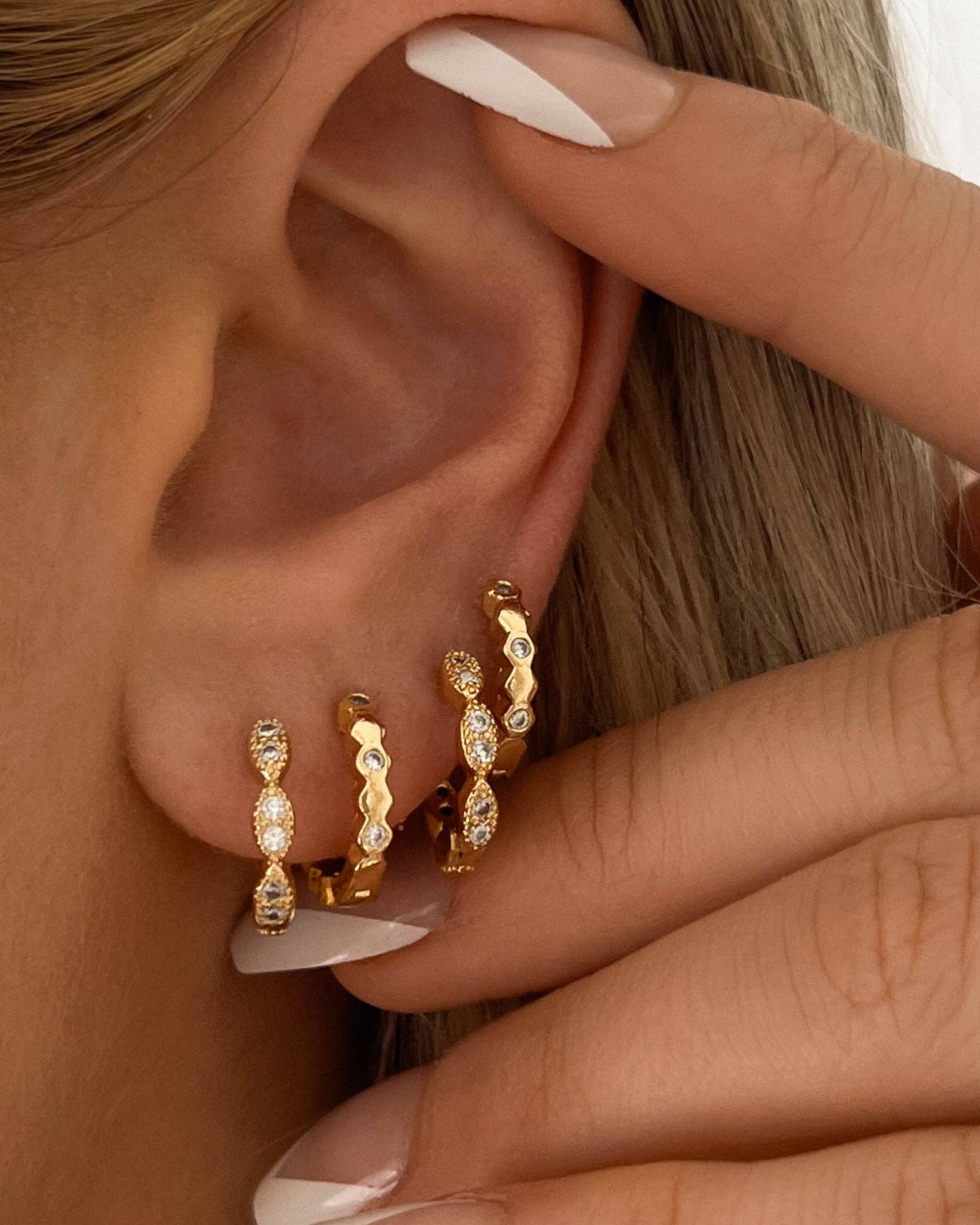 JacqMaria Jewelry - Nina Huggies