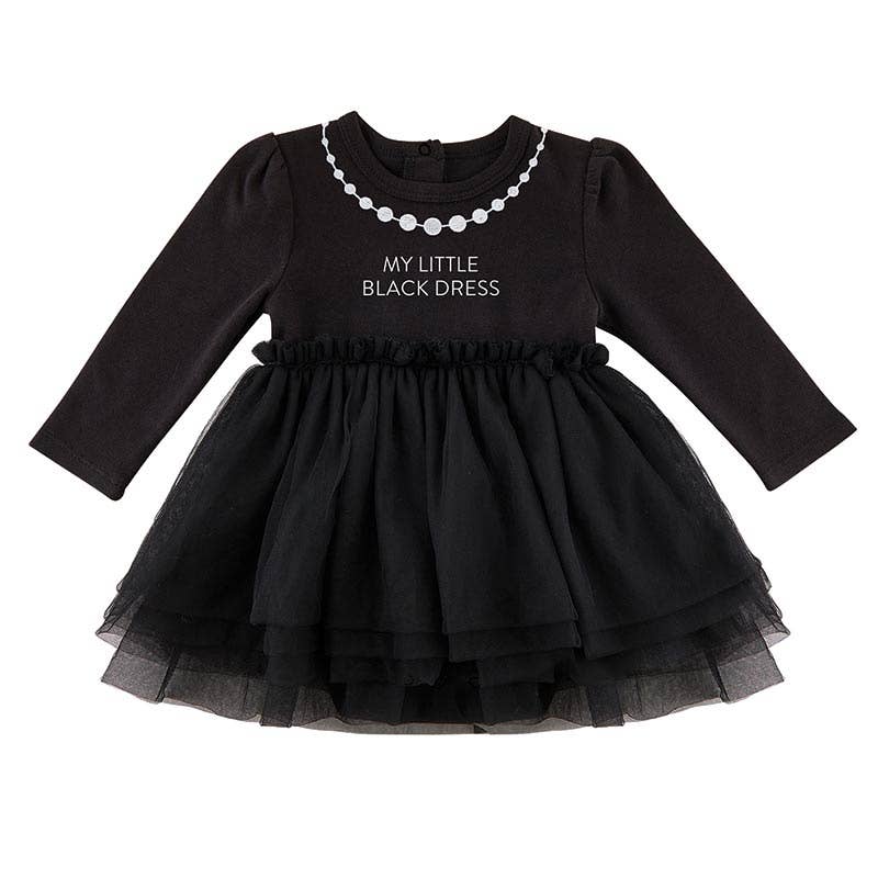 Stephan Baby by Creative Brands - Little Black Dress - Long Sleeve - 6-12 MO