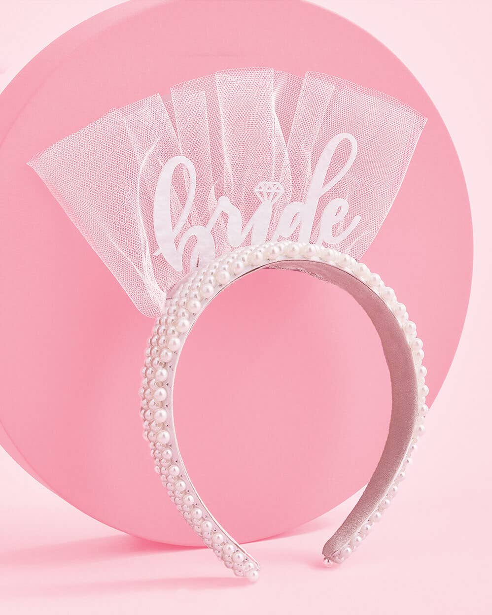 xo, Fetti - Bridal Pearl Headband Accessory, Bridal Shower Gift, Bach