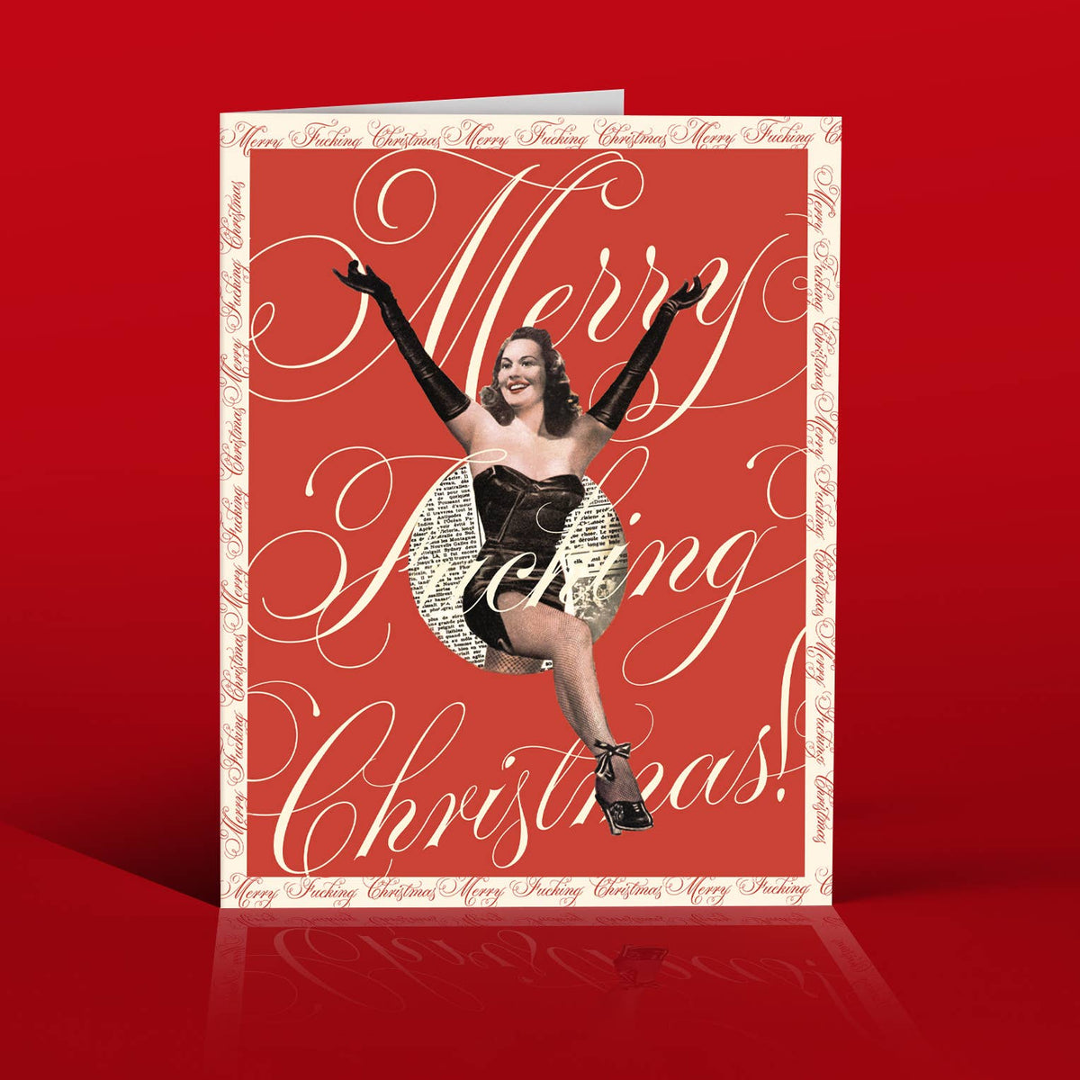 offensivedelightful - MERRY CHRISTMAS GAL! christmas card