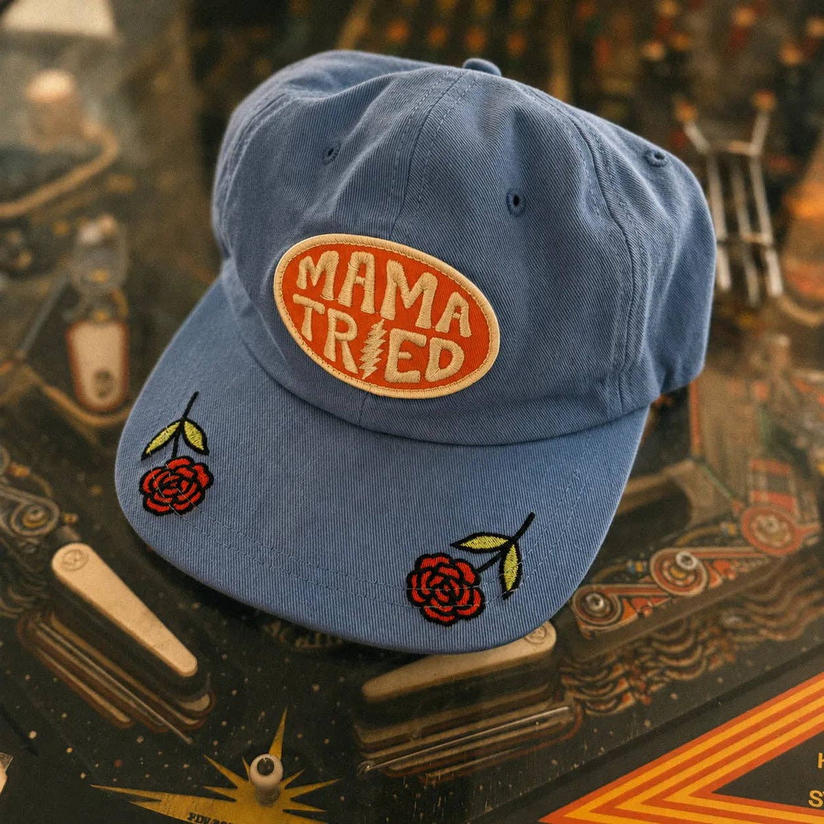 Trek Light - Cotton Snapback Hat | Mama Tried