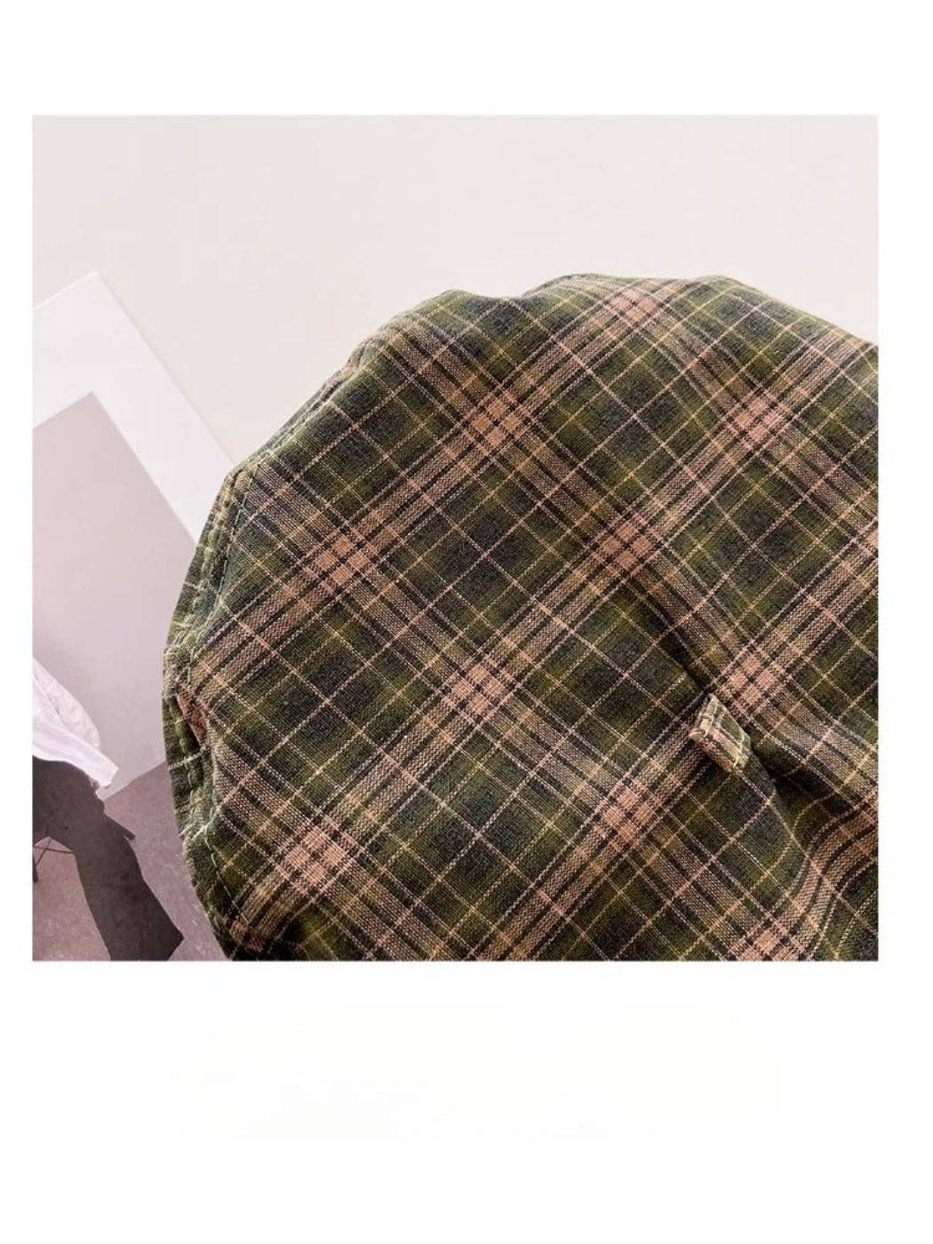 Funkyrelยฎ Atzbranding Limited - Haila - Plaid Patch Casual Beret Hat