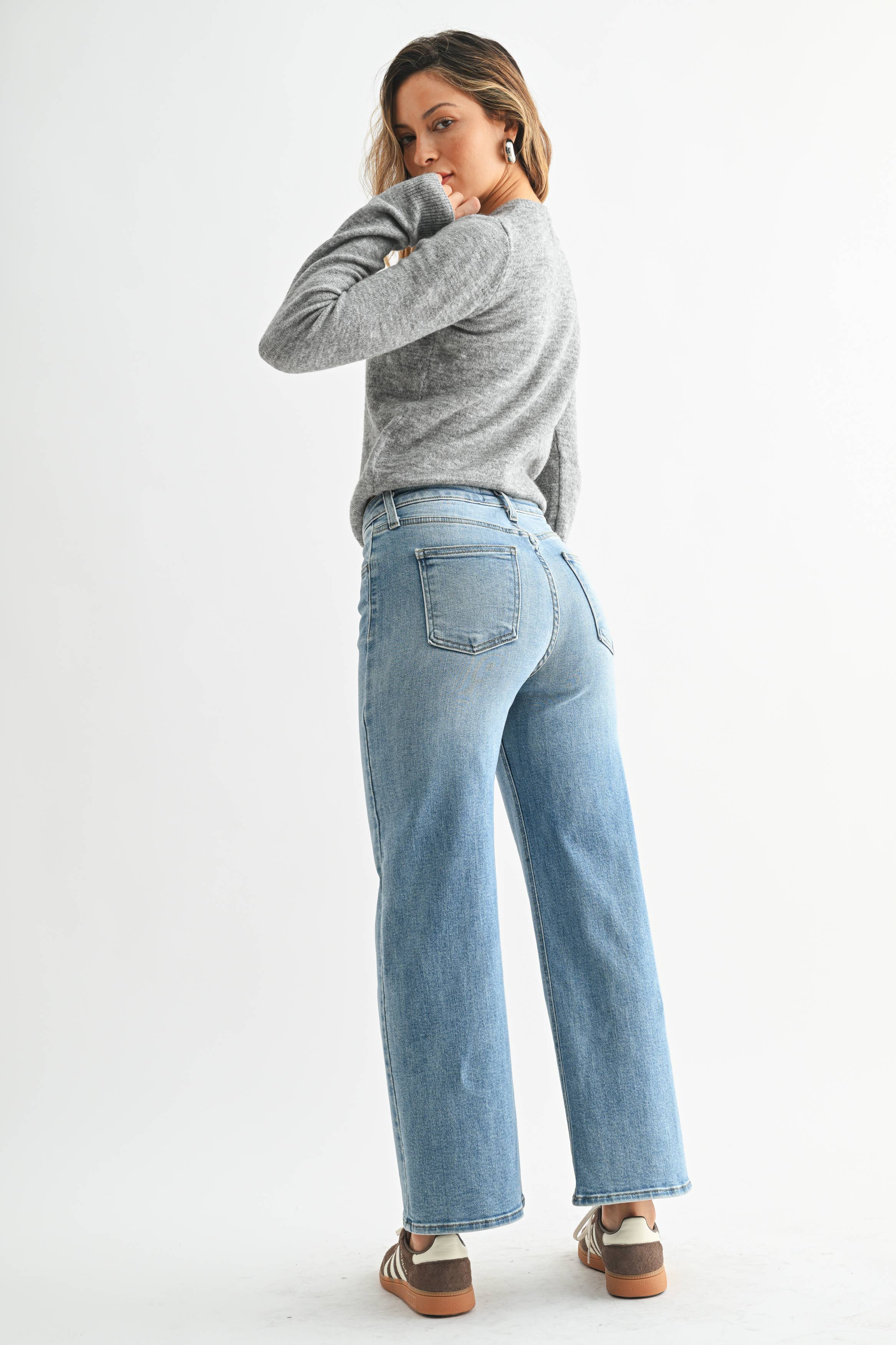 JUST BLACK DENIM The Classic Wide Leg