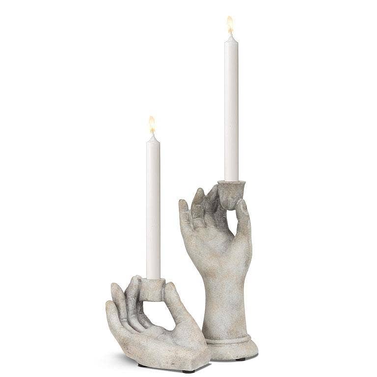 Abbott - Low Dainty Hand Taper Holder-4"H