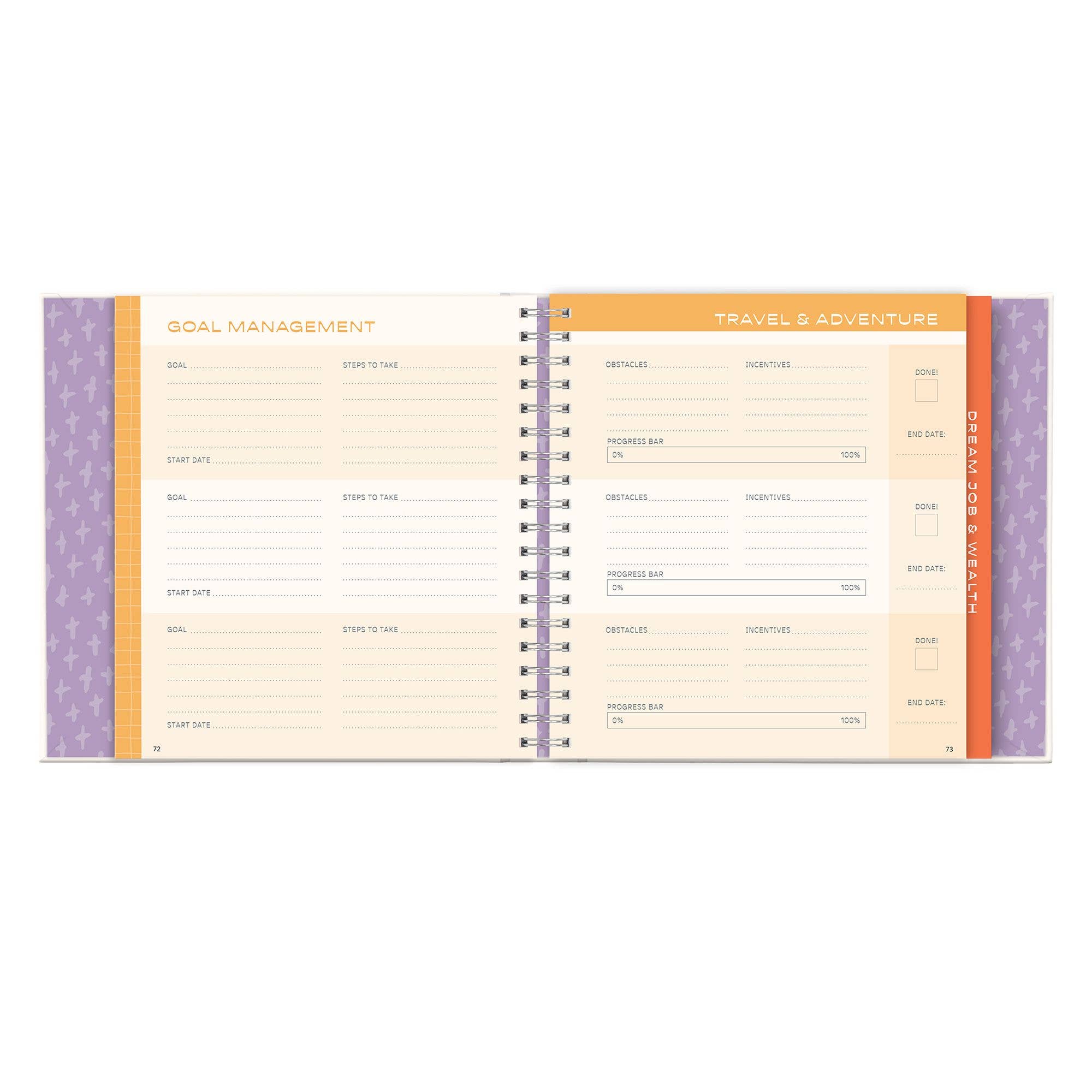 Studio Oh! - The Vision Board Journal Guided Journal