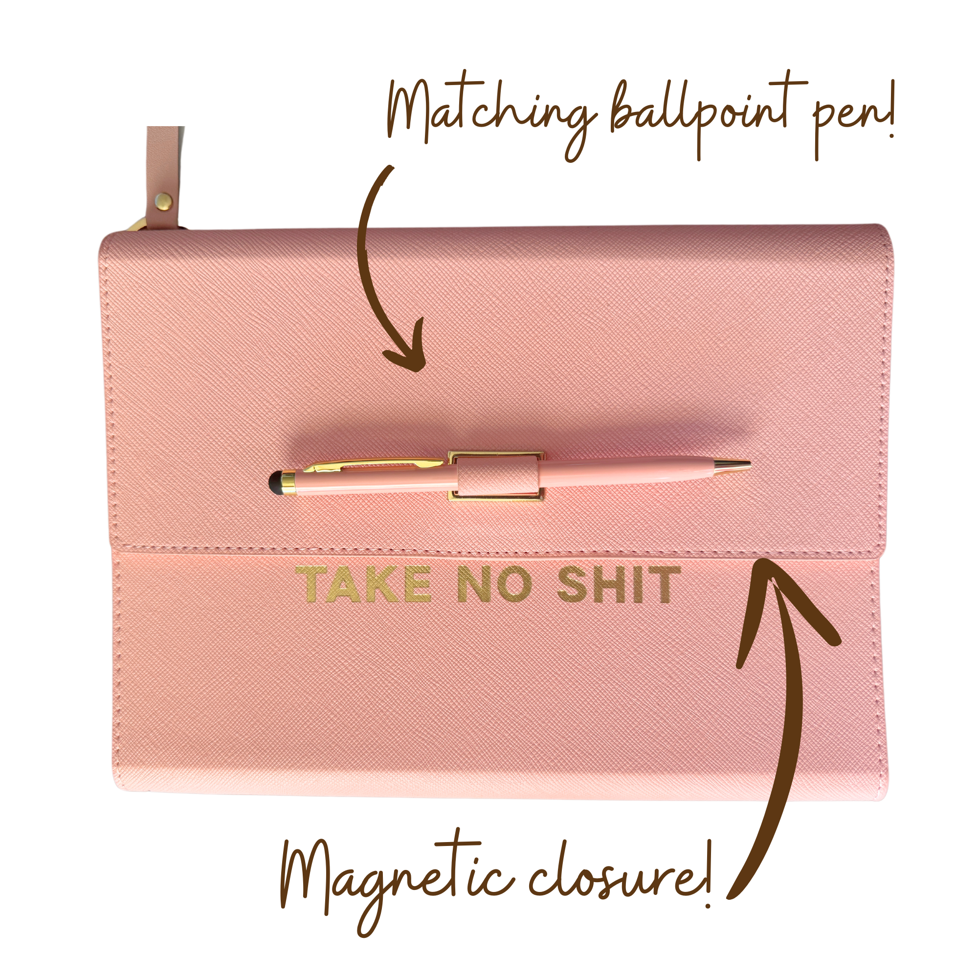 FUN CLUB - Vegan Leather Journal Folio