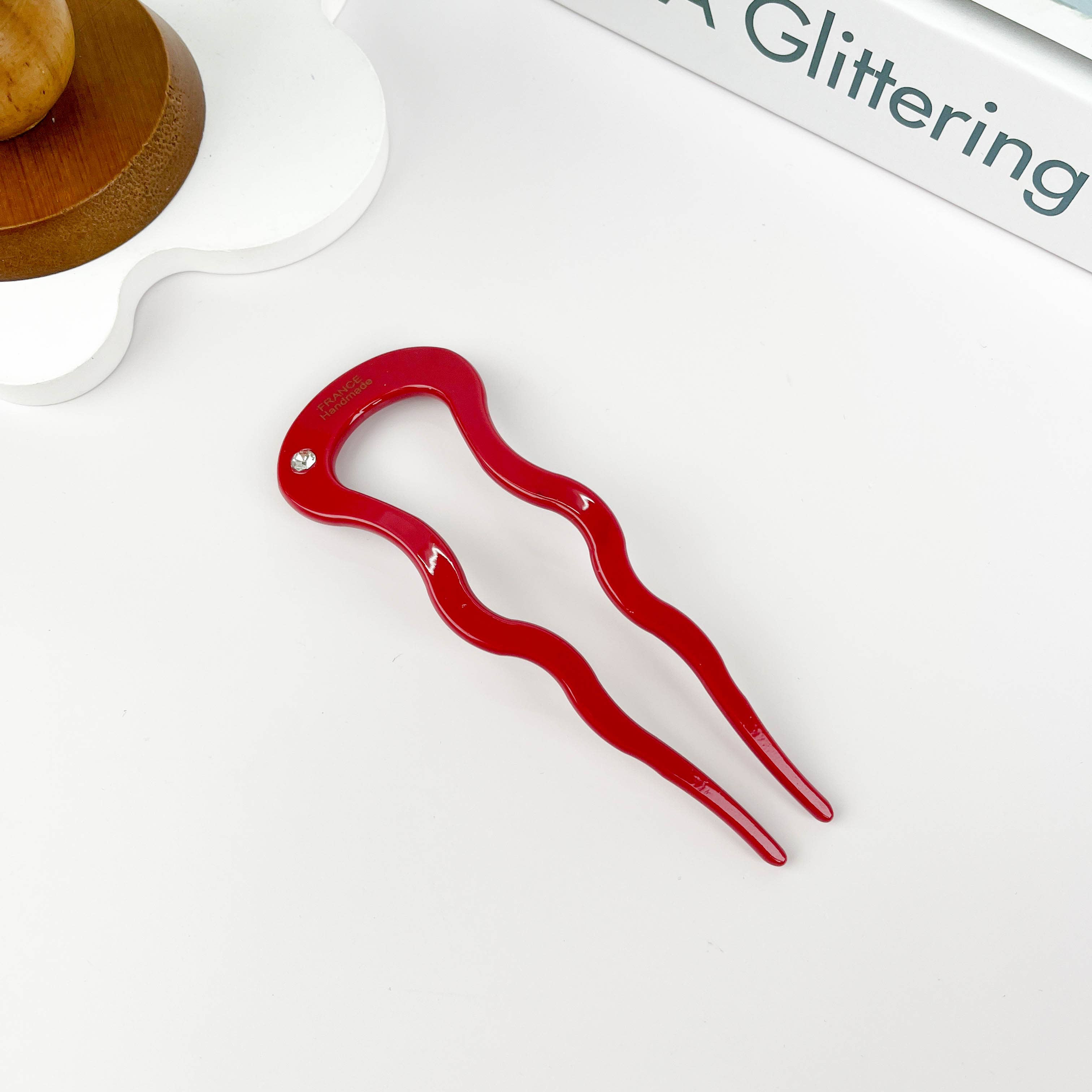 SoapElenGlen - U-Shaped Diamond Hairpin