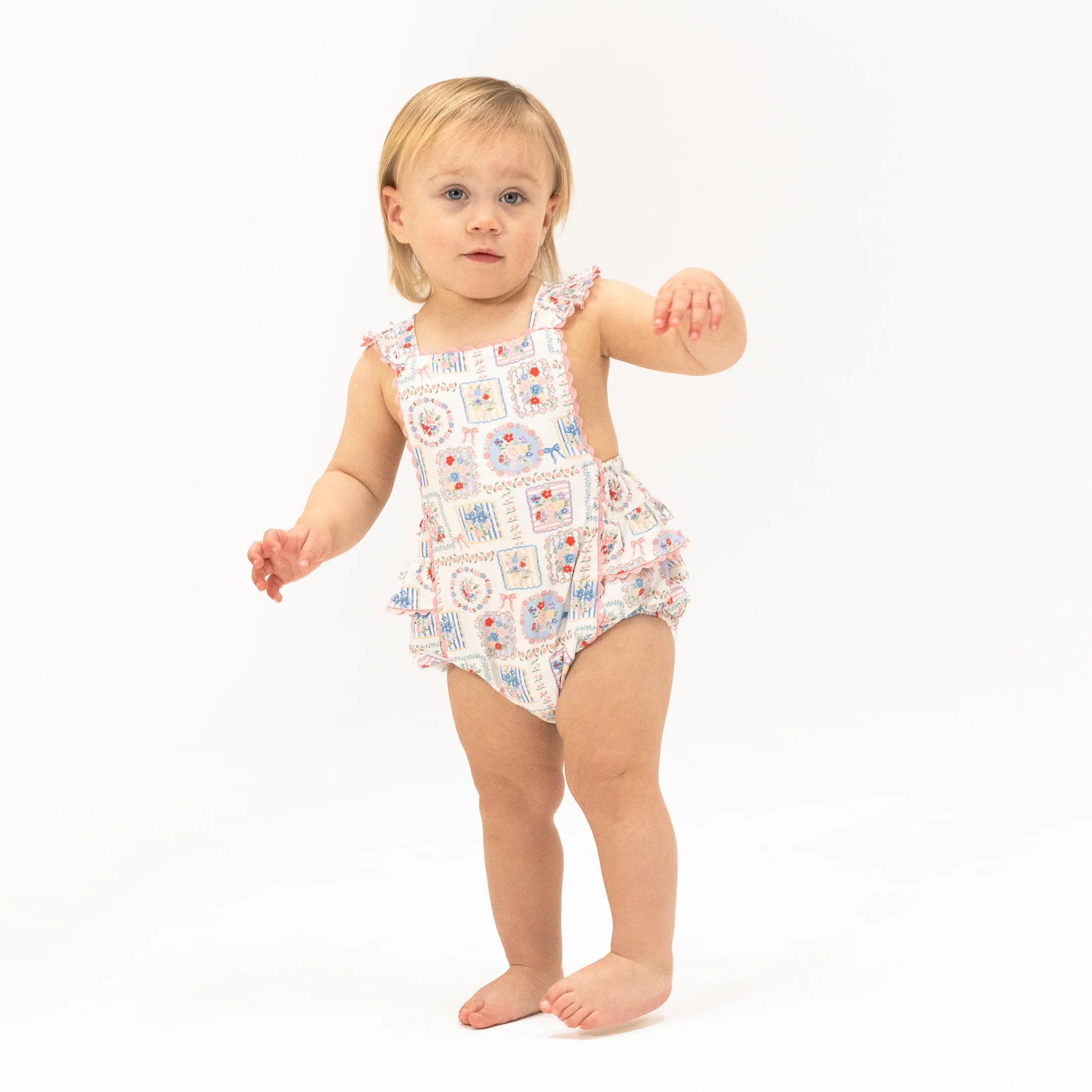 RUFFLE SUNSUIT