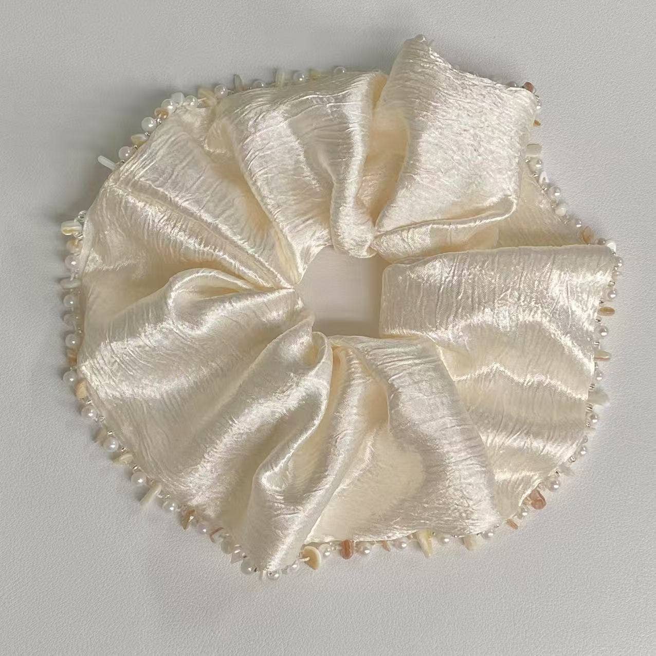Dipped Shop - Pearl Shell Pendants Handmade Hair Tie