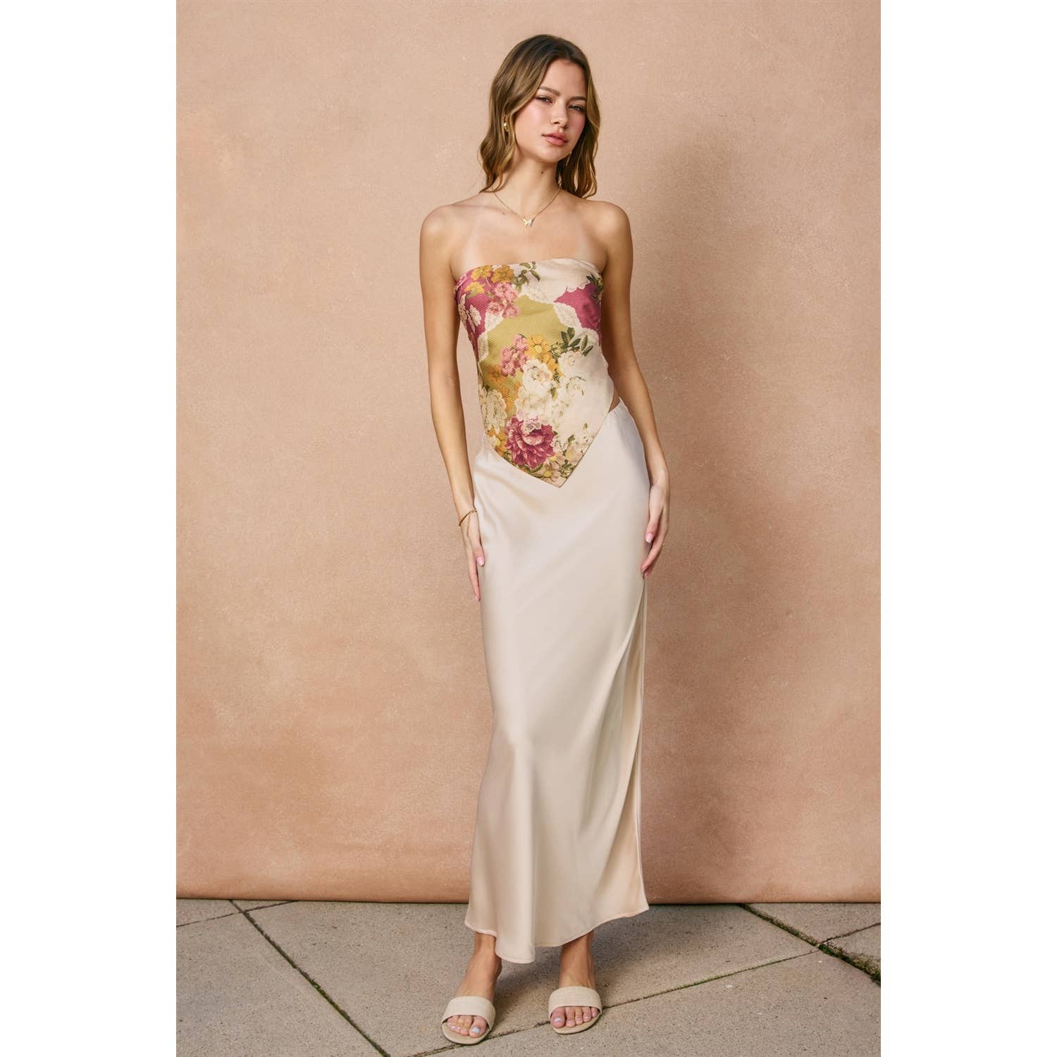 Dress Forum - Meadow Romance Strapless Handkerchief Top