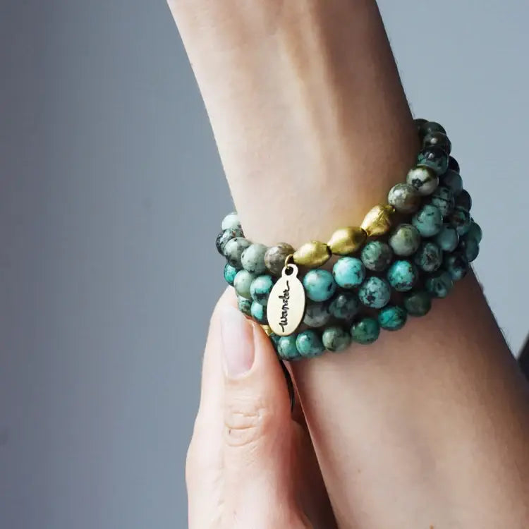 Often Wander - Beaded Bracelet – African Turquoise