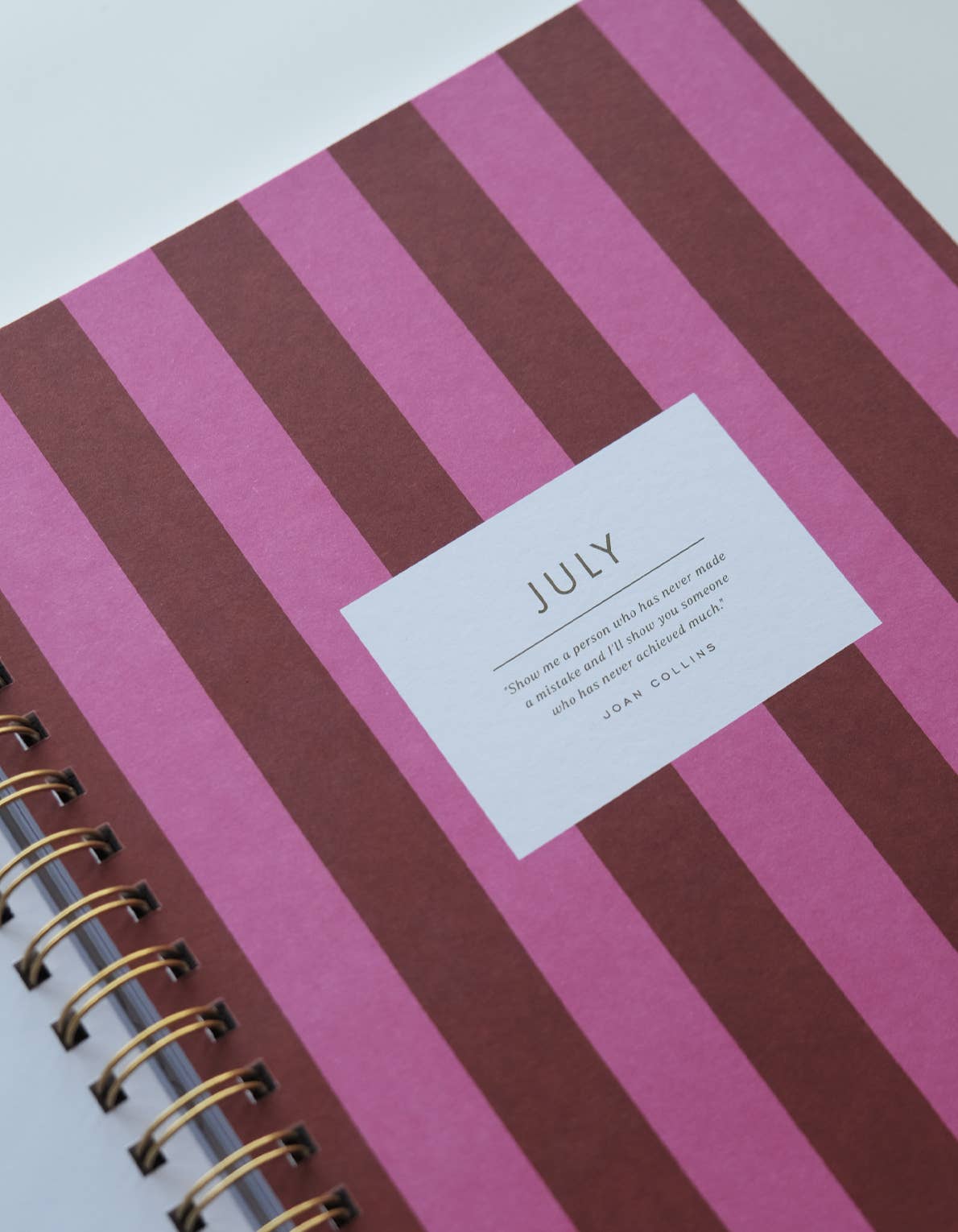 Idlewild Co. - 2027 Large Format Planner | Cabana Stripe