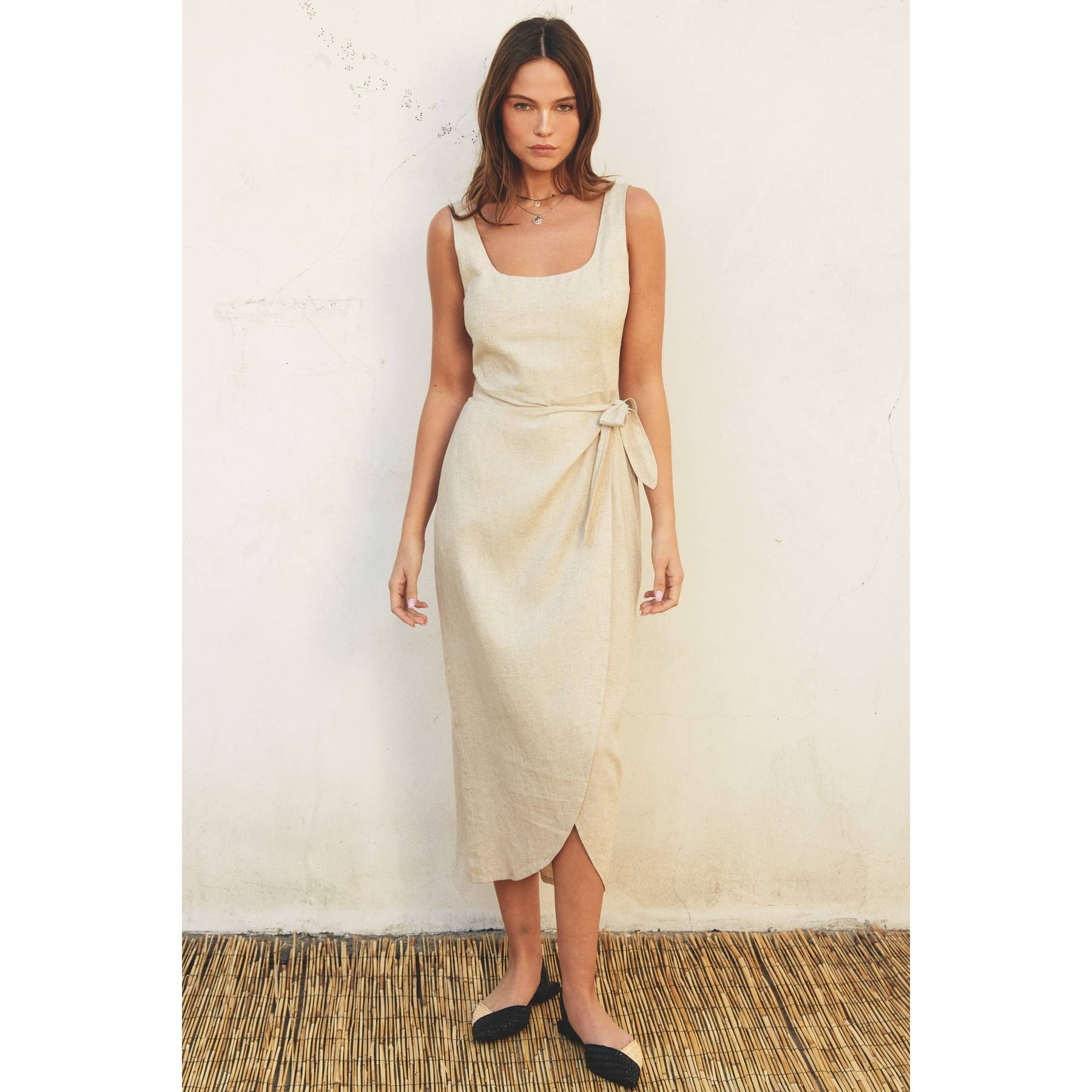 Dress Forum - Heaven Sent Tulip Hem Midi Wrap Dress