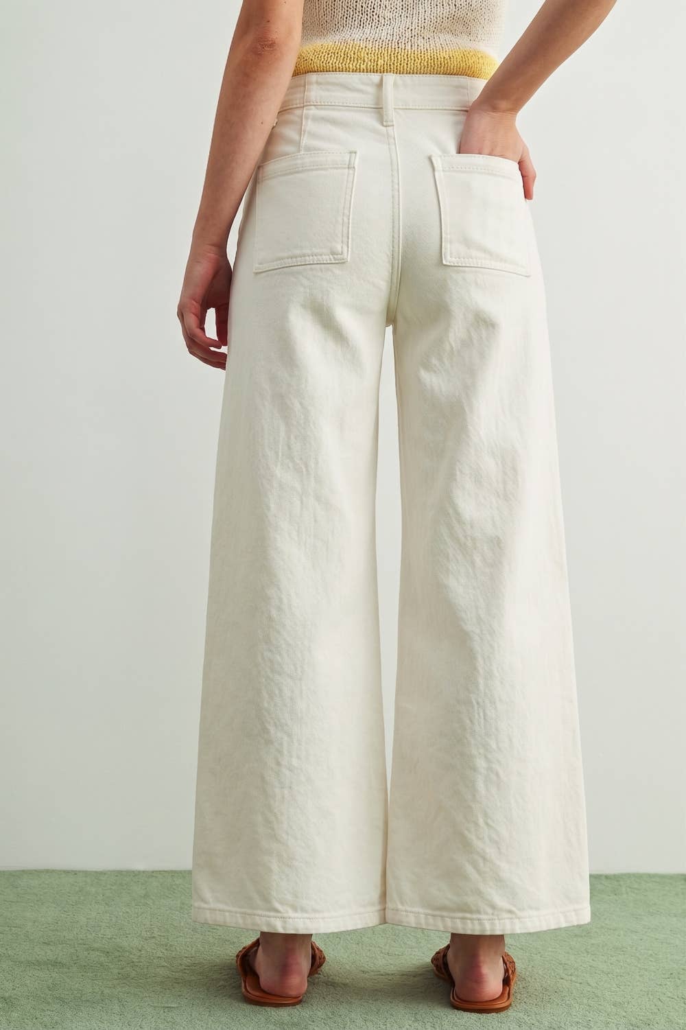 MIOU MUSE - P6982 WASHED COLOR STRETCH PANTS