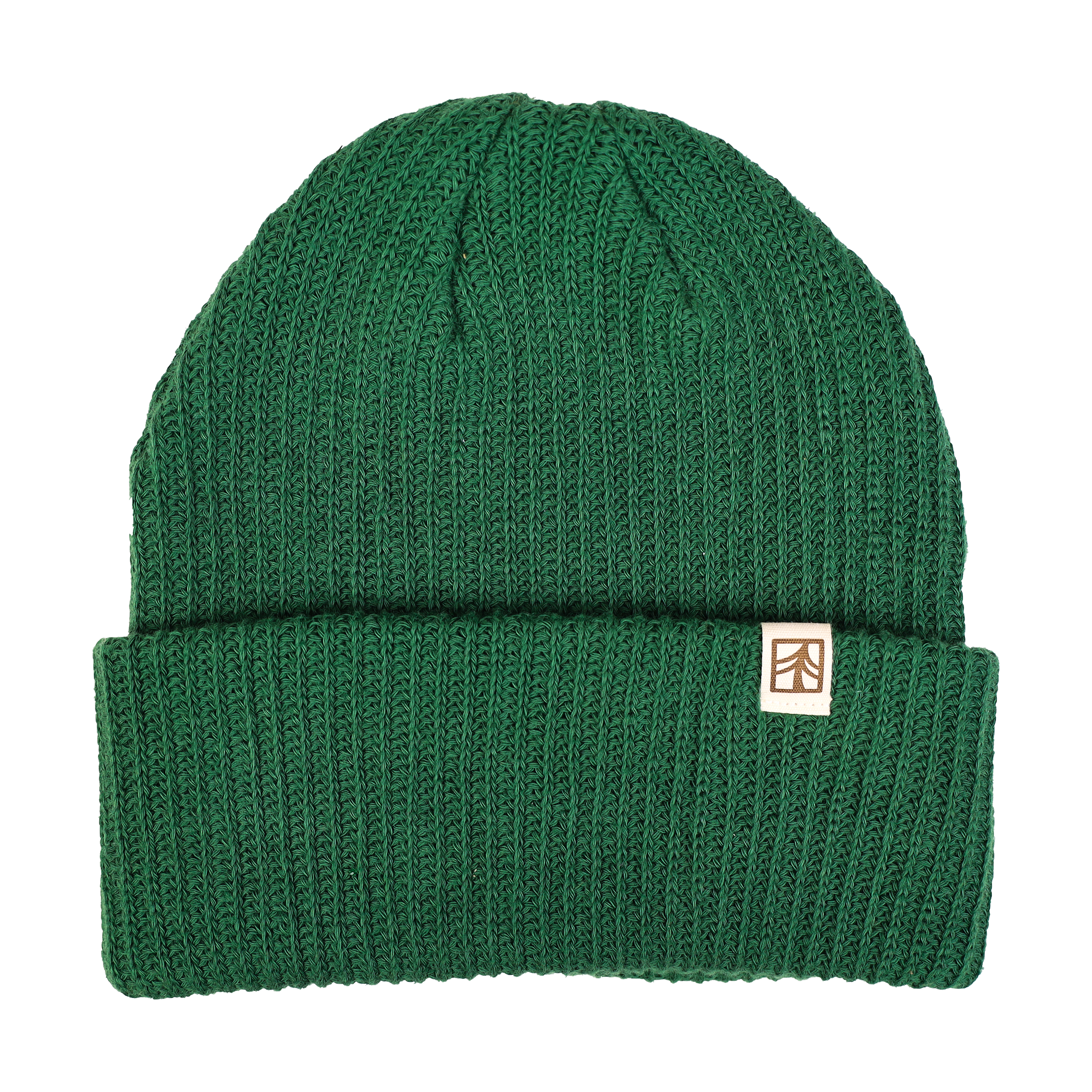 Rustek 100% Organic Cotton Beanie: Black