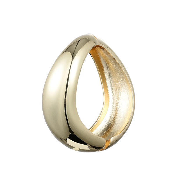 HoopLa - Editorial Hinge Bracelets 14K Gold PVD- Recycled