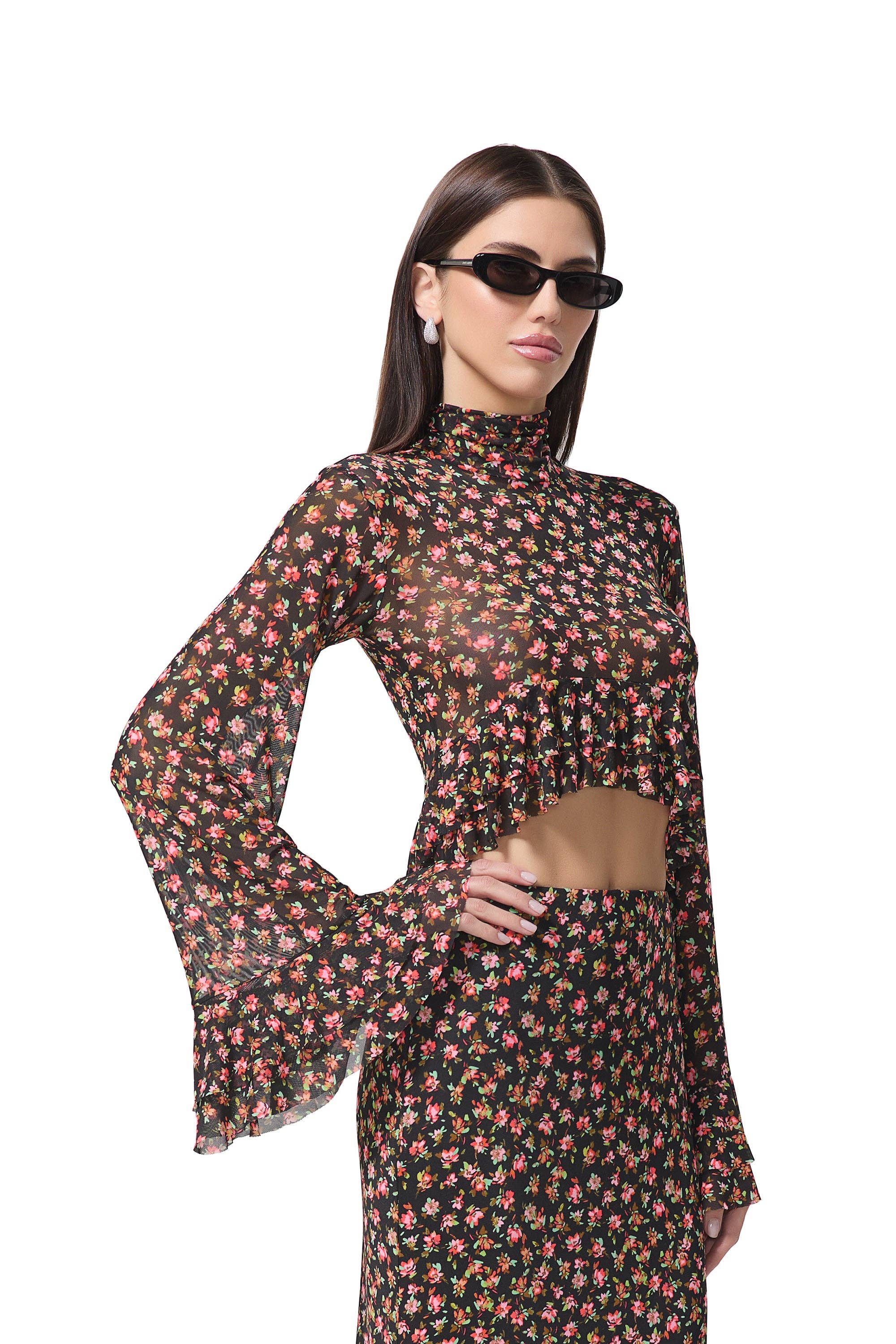 AFRM - Pru Top - Spring Ditsy