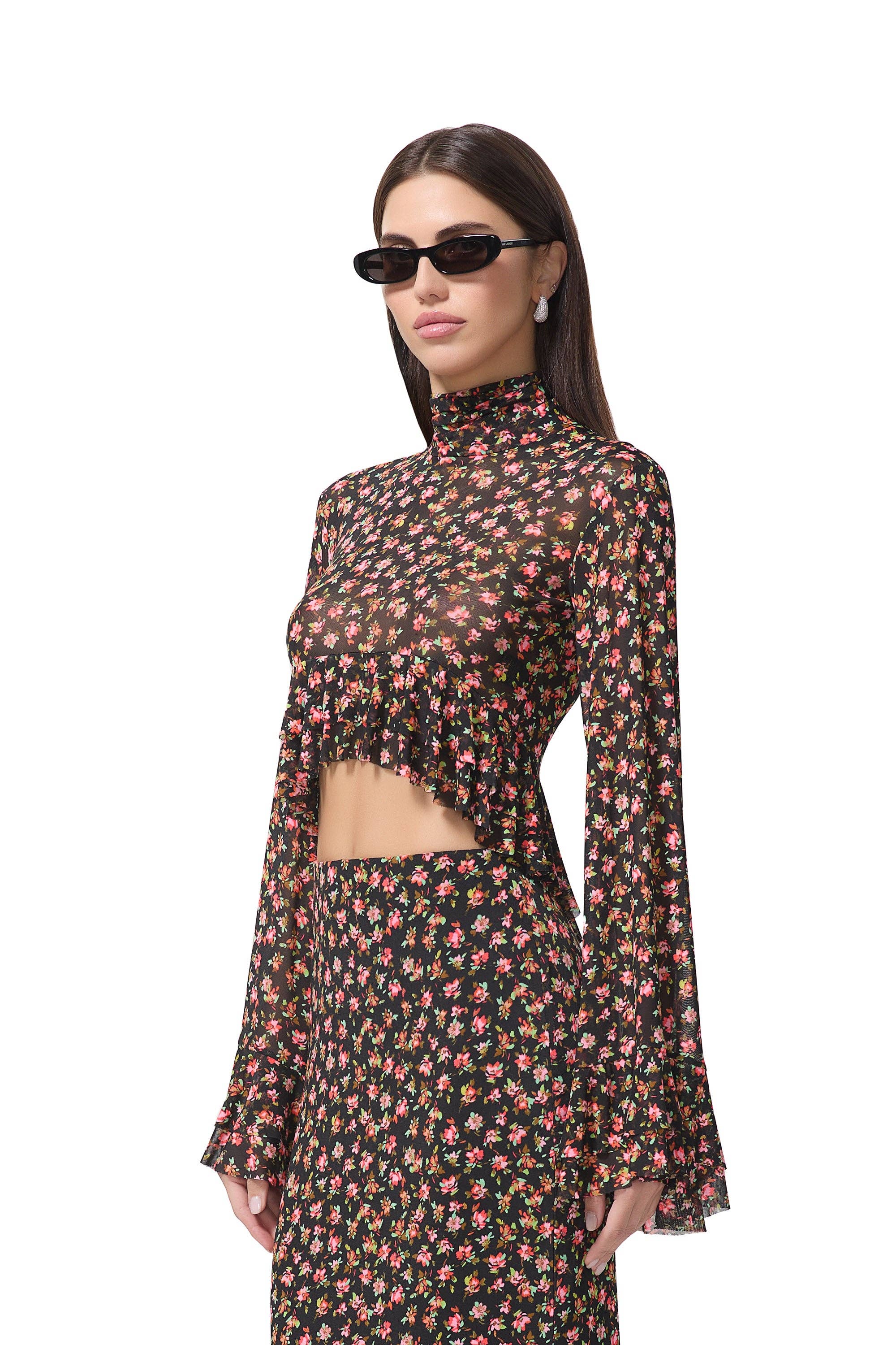 AFRM - Pru Top - Spring Ditsy