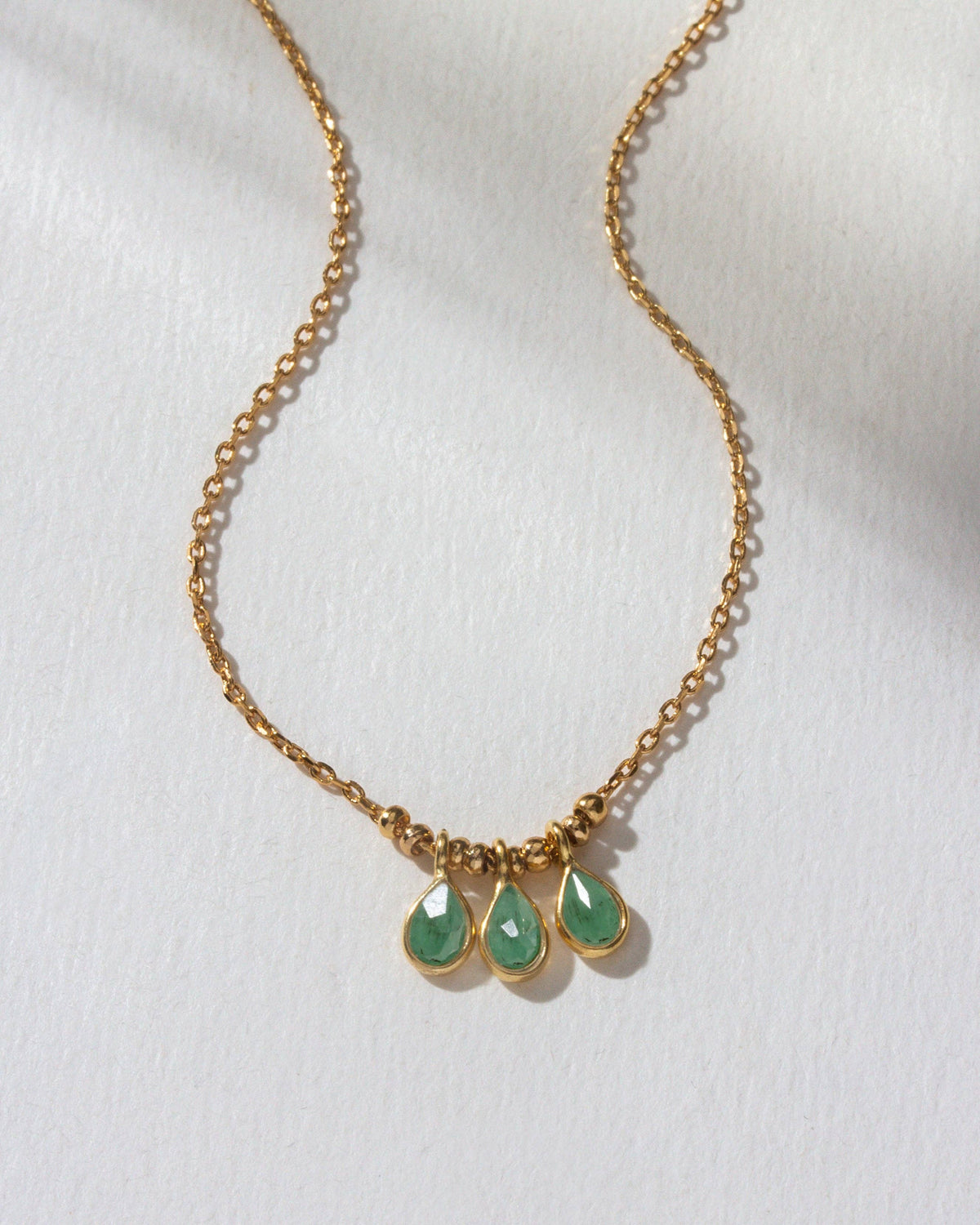 Luna Norte - Misty Necklace - Emerald